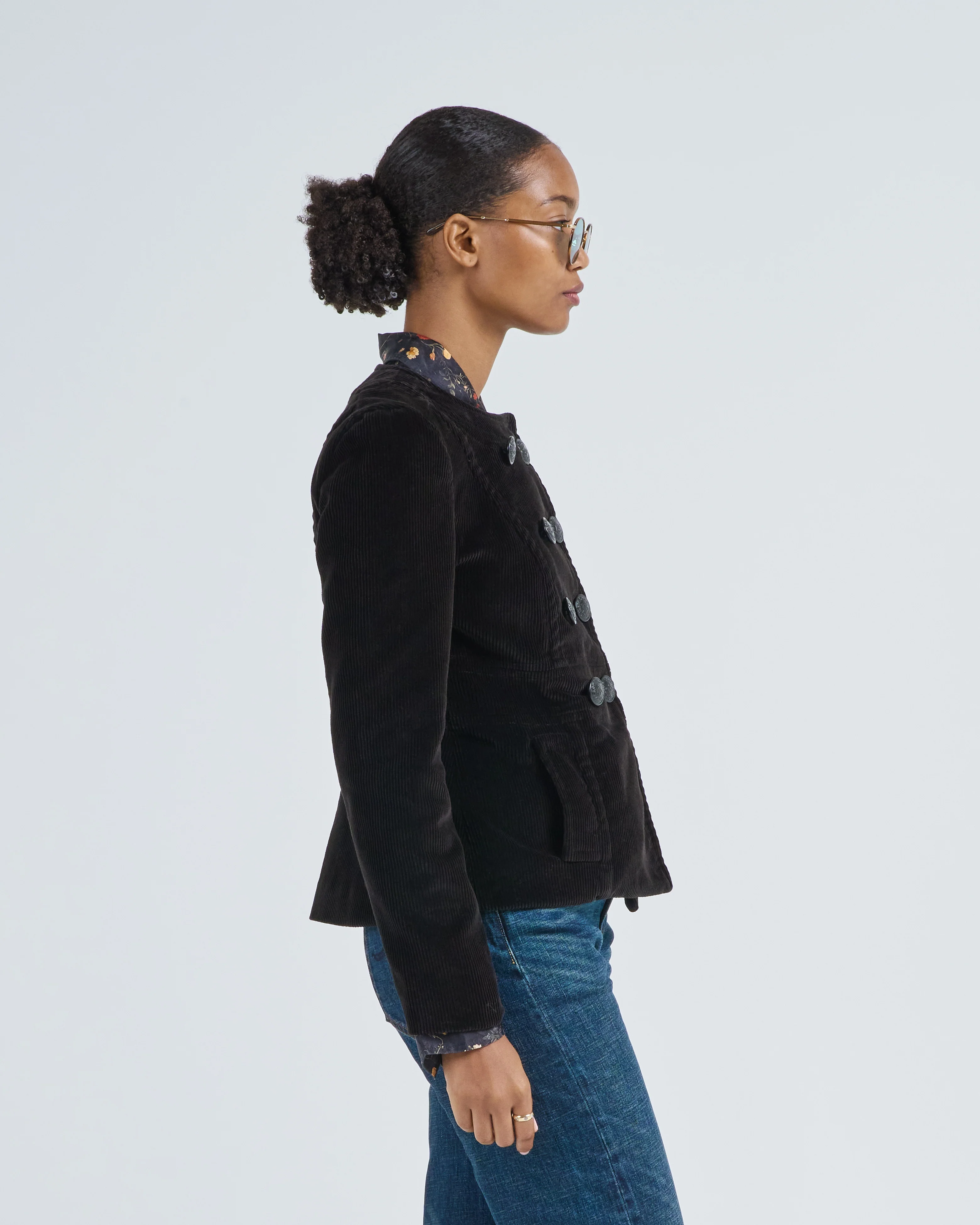 relaxed cadet jacket - Image 3