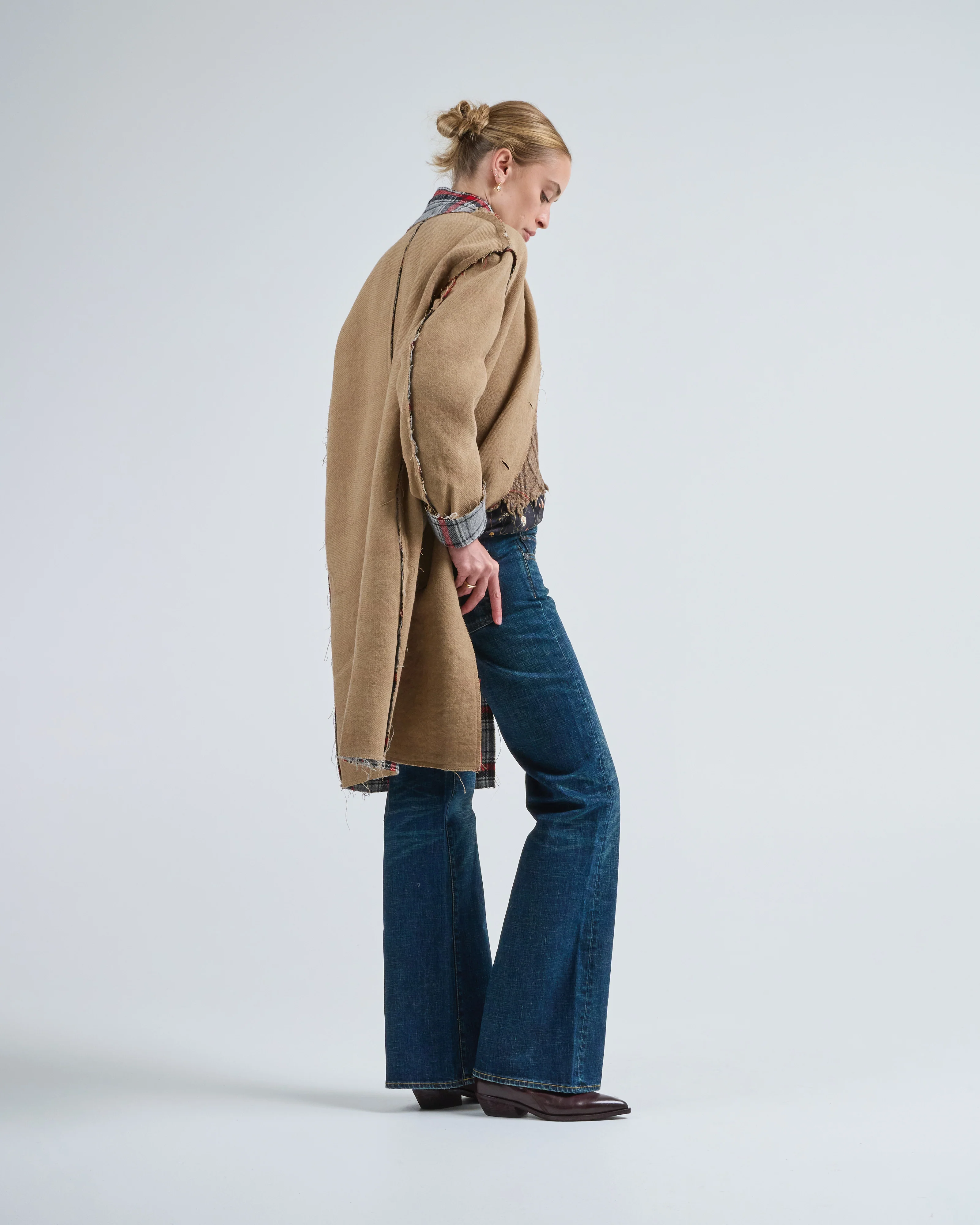 reversible raw cut coat - Image 9