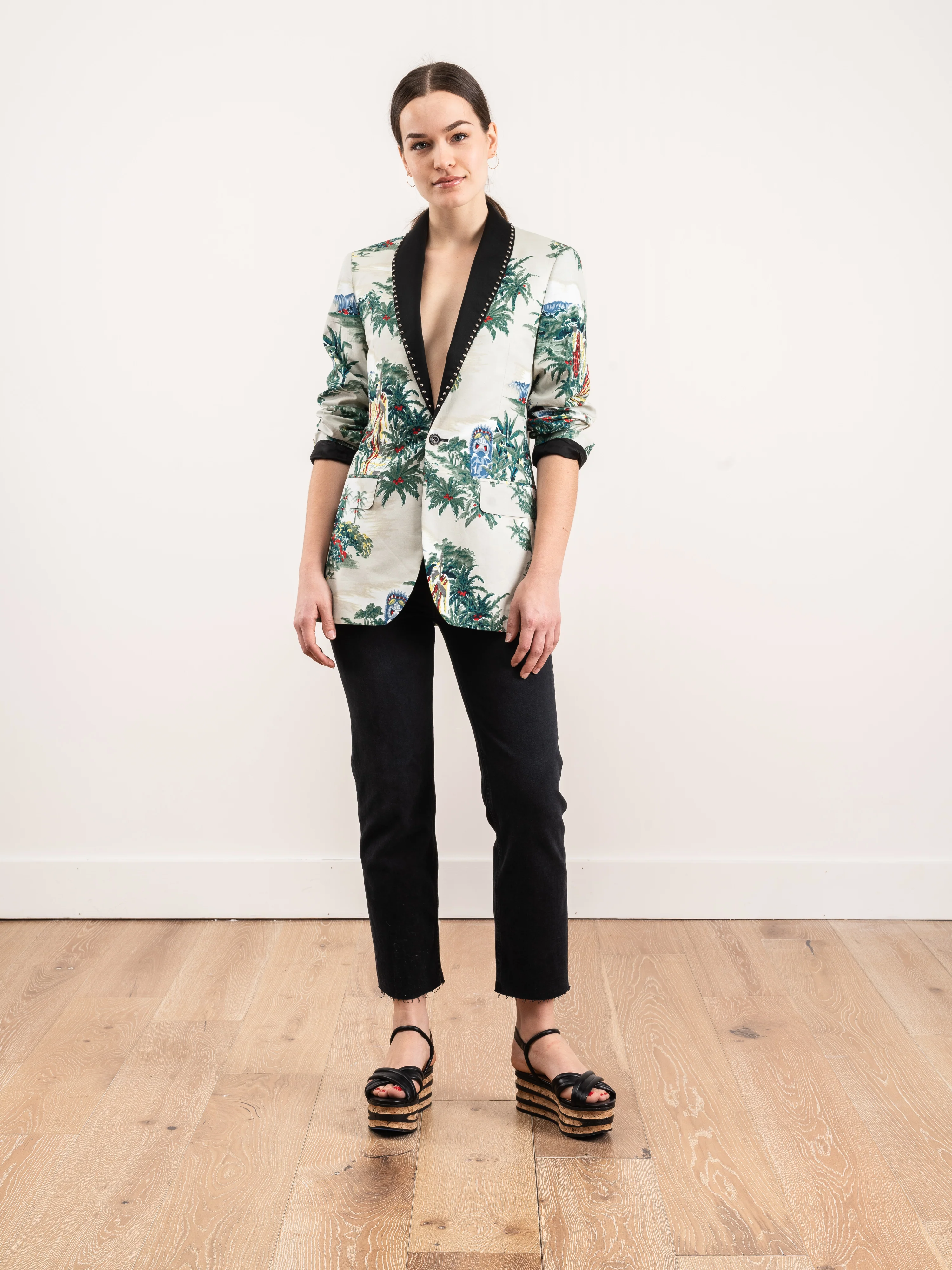 shawl lapel tux blazer