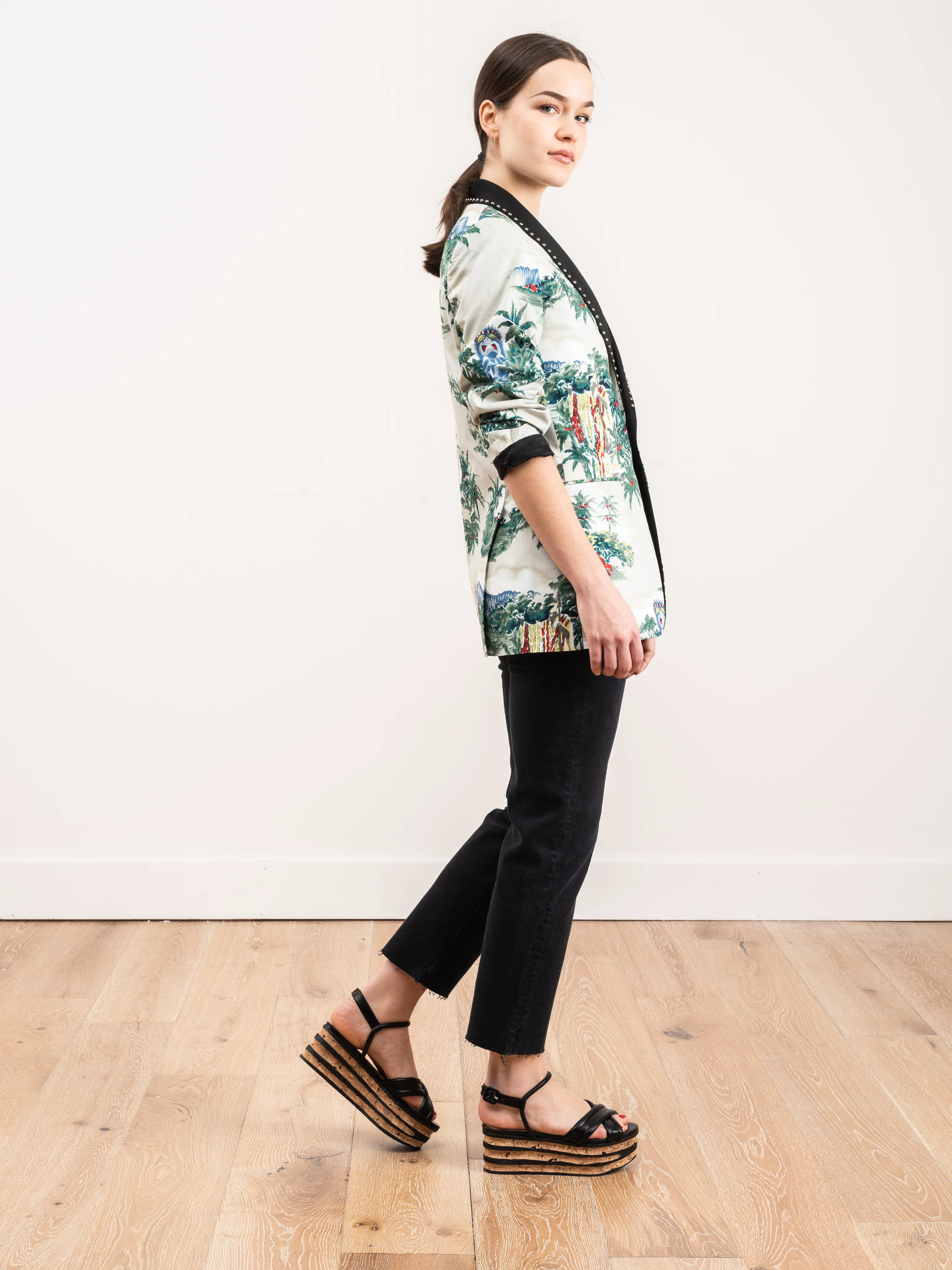 shawl lapel tux blazer - Image 2