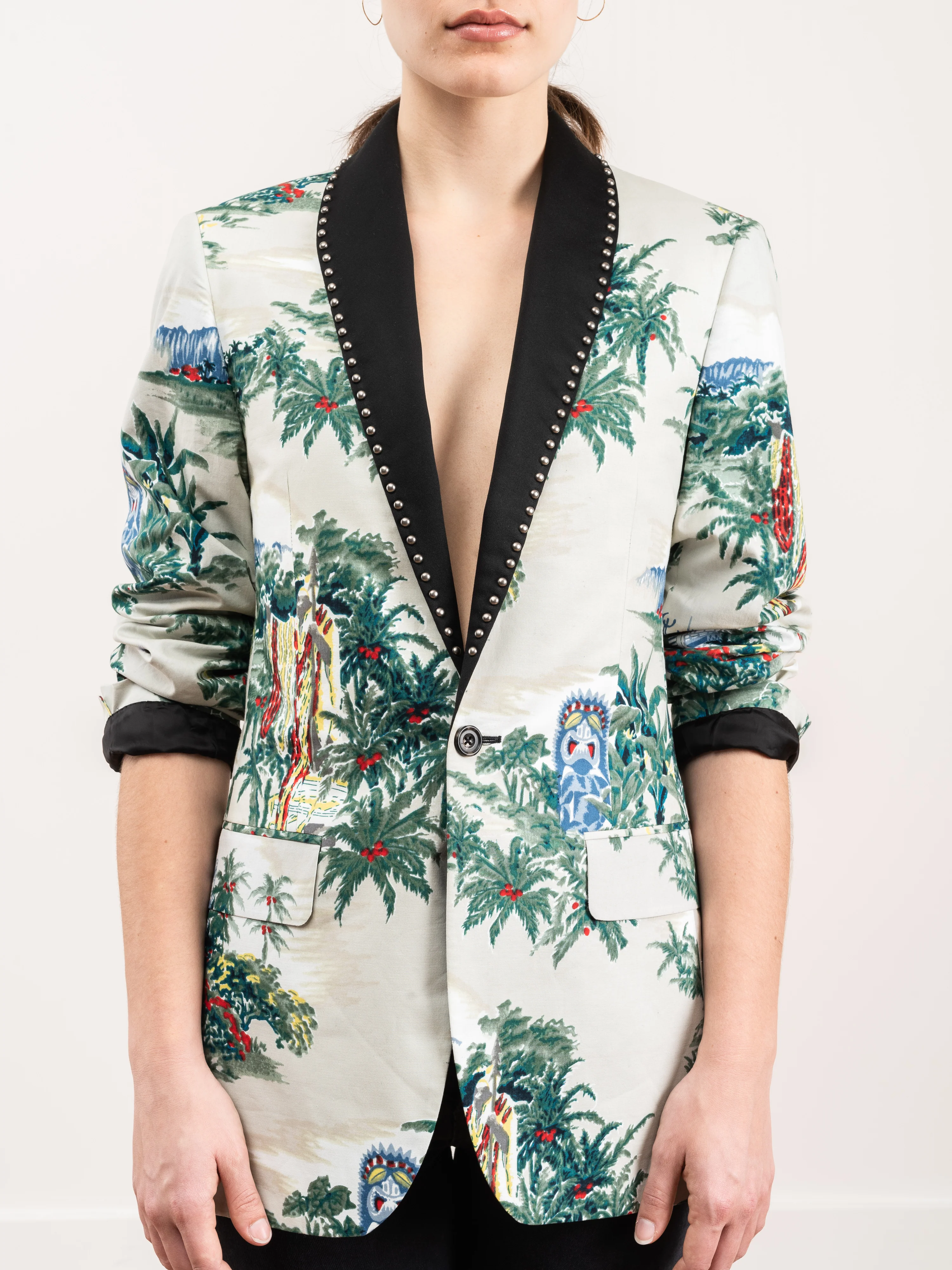 shawl lapel tux blazer - Image 4
