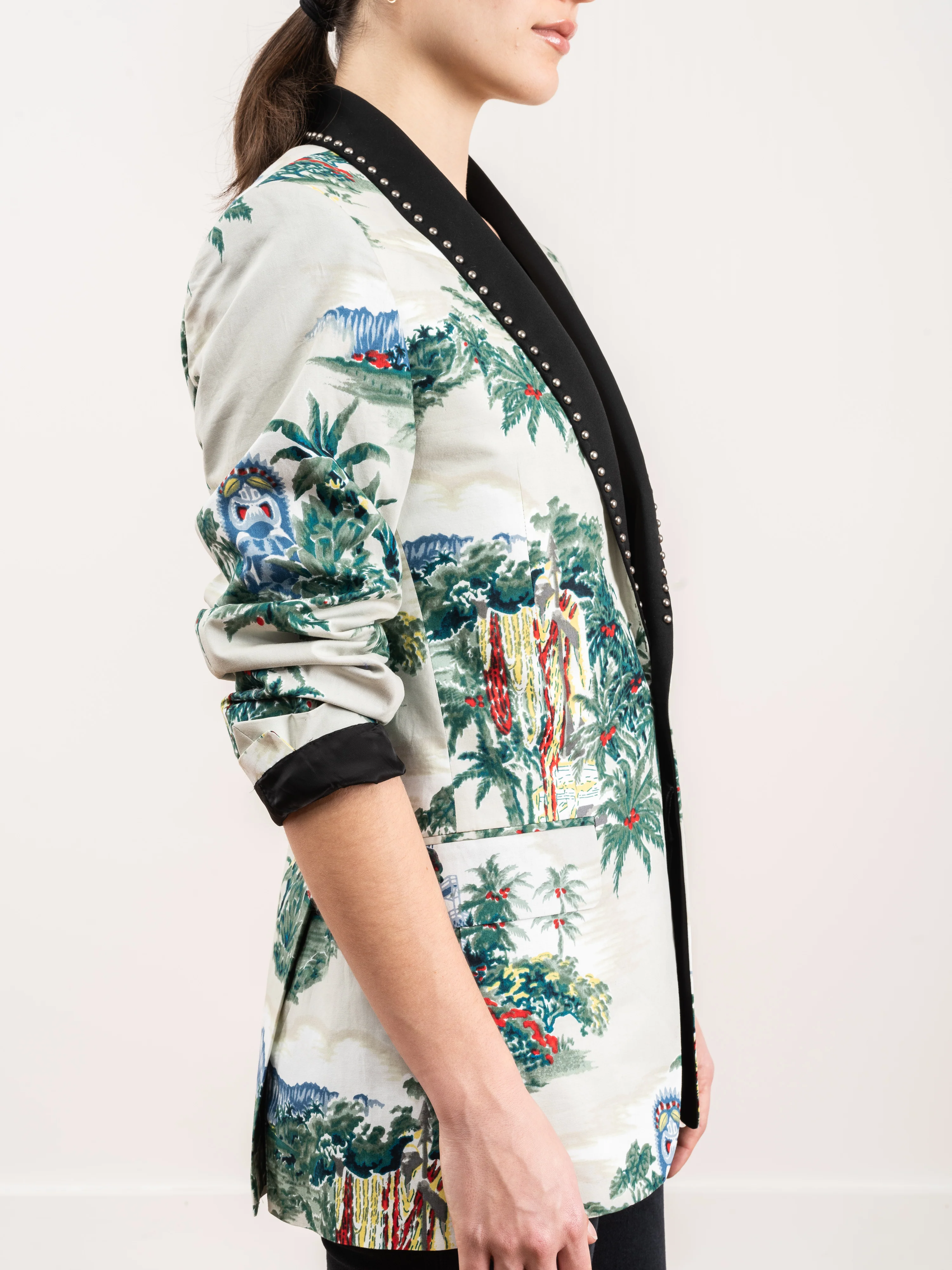 shawl lapel tux blazer - Image 5