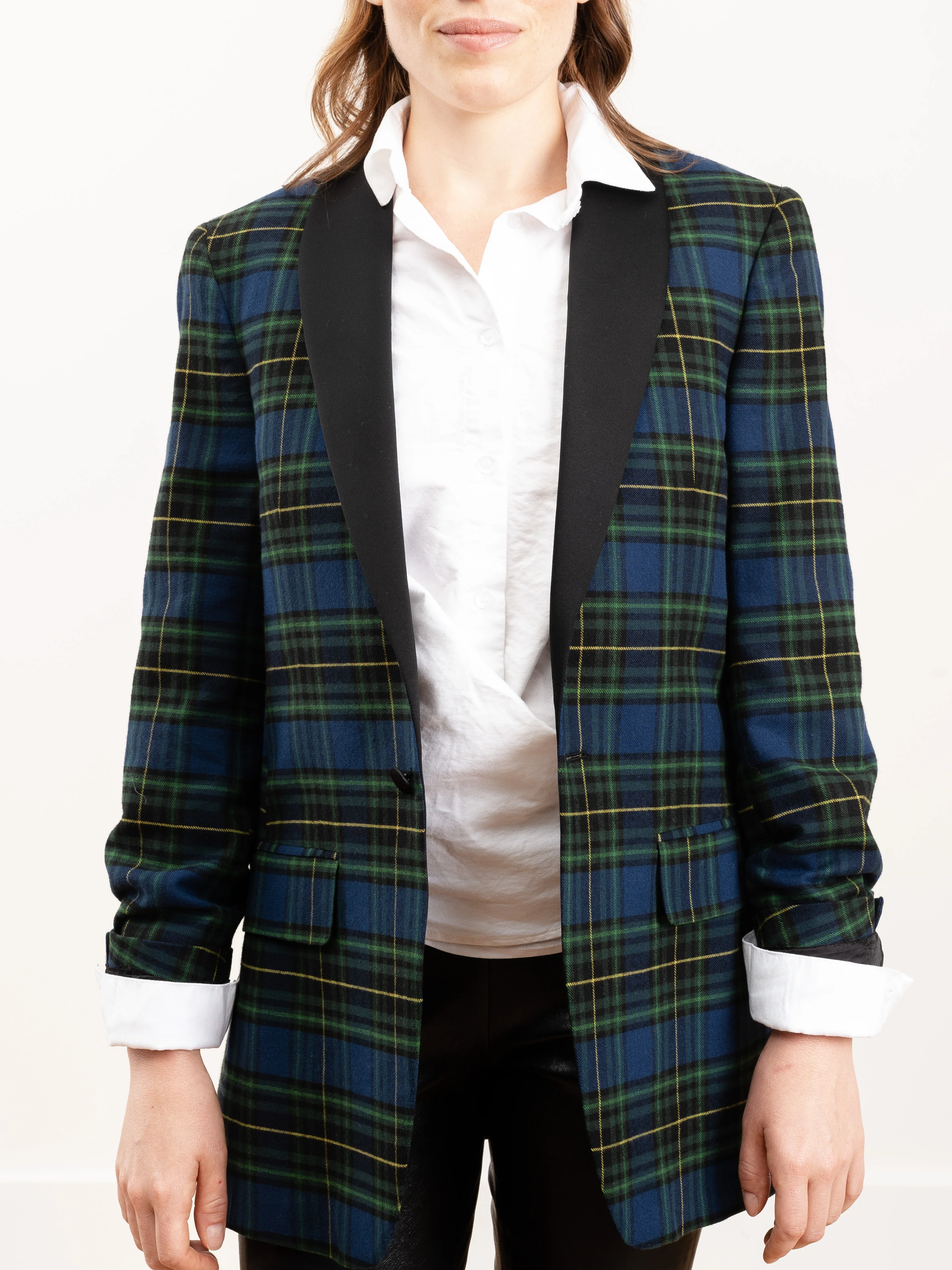 shawl lapel tuxedo jacket - Image 4