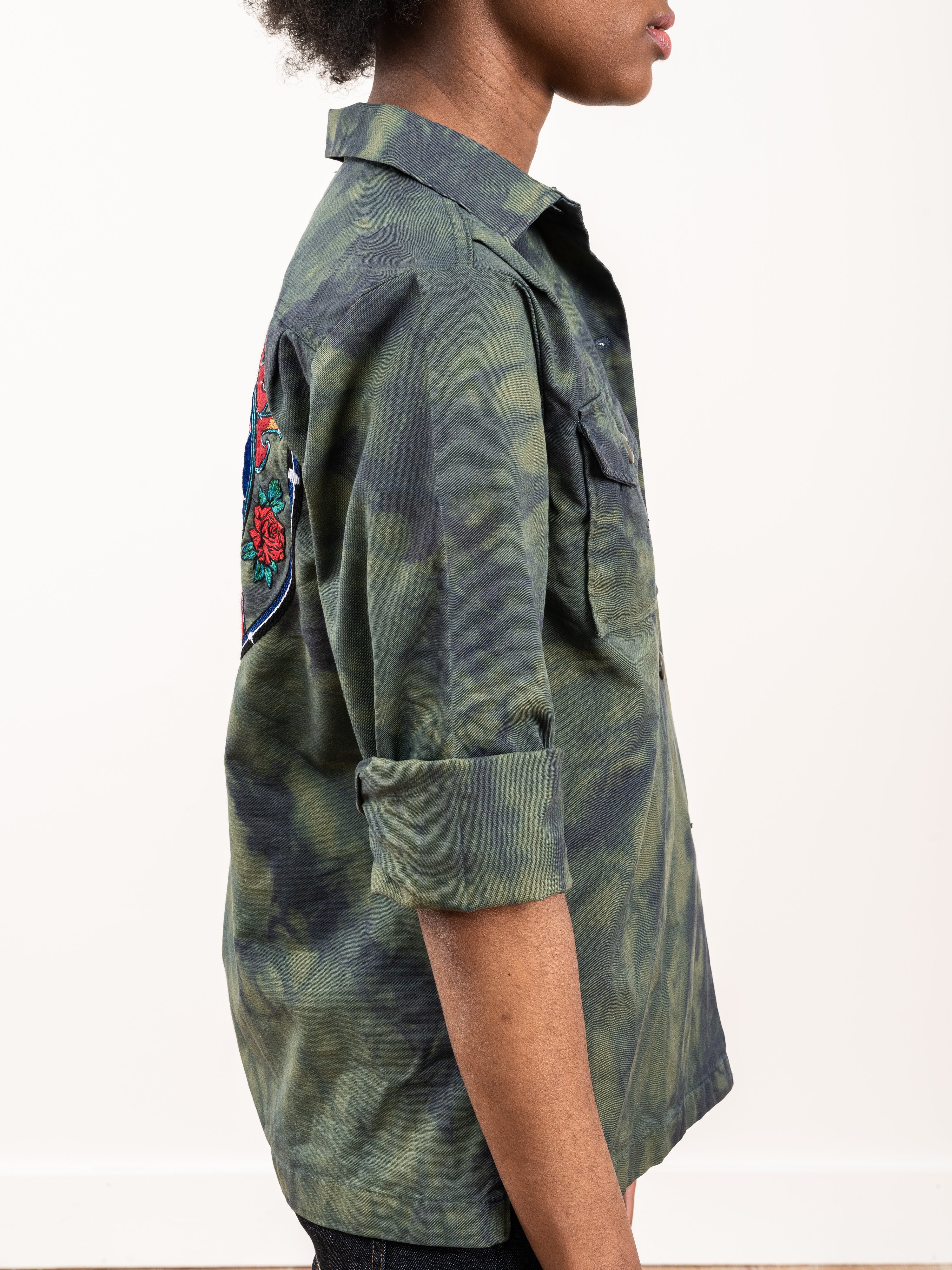 surplus shirt - grateful dead embroidery - Image 4