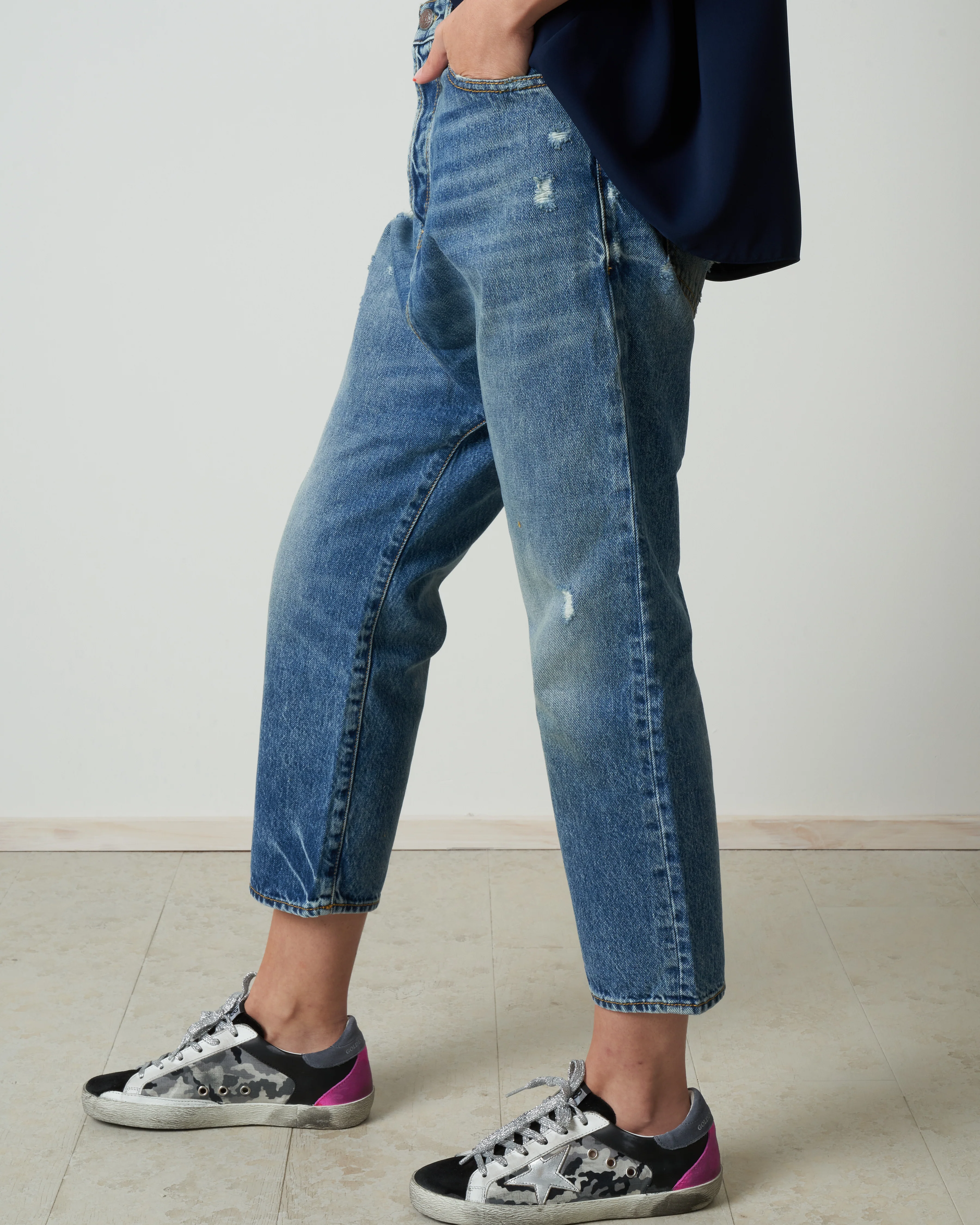 tailored drop jean - bain - Image 3