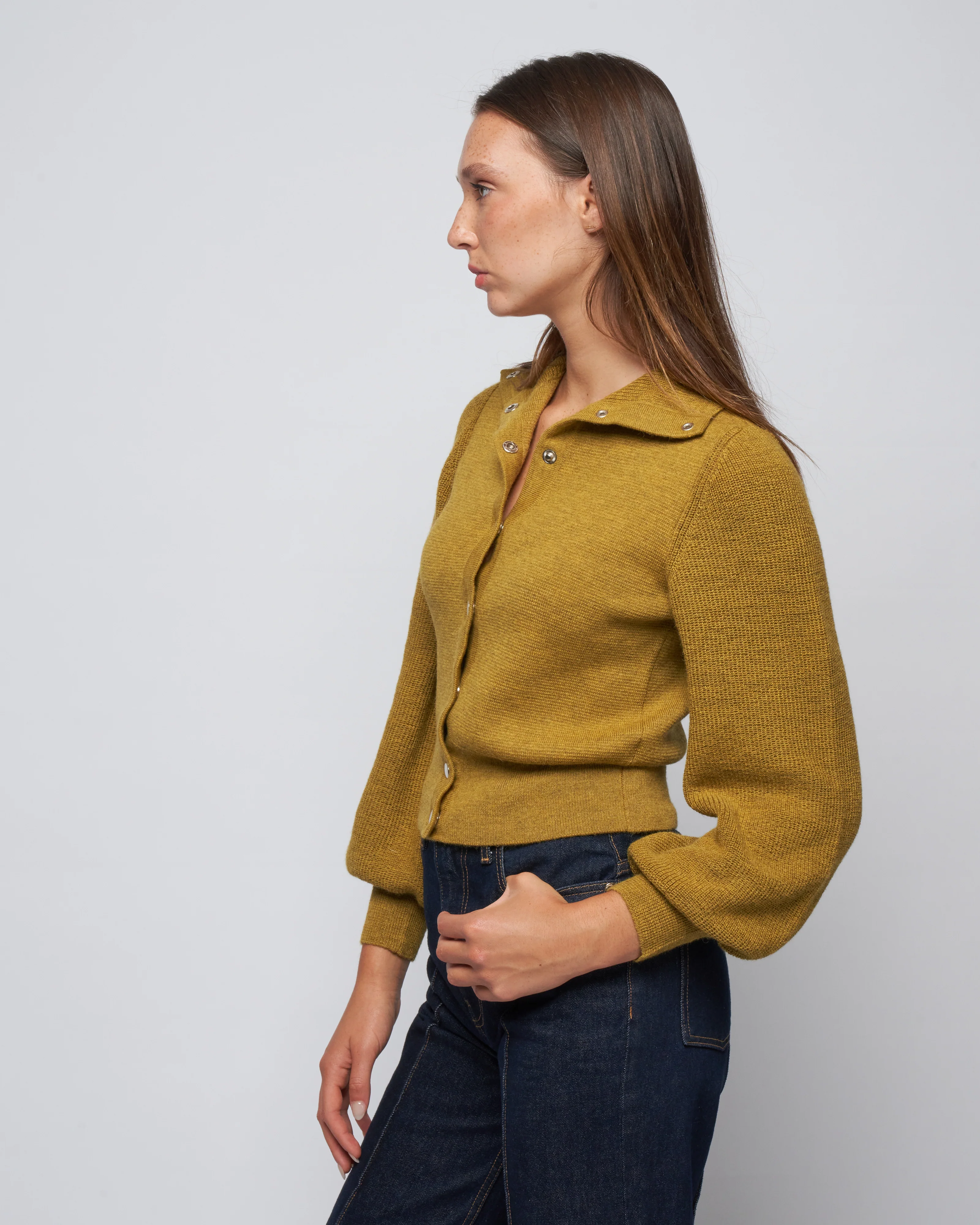 abe jacket - chartreuse - Image 3