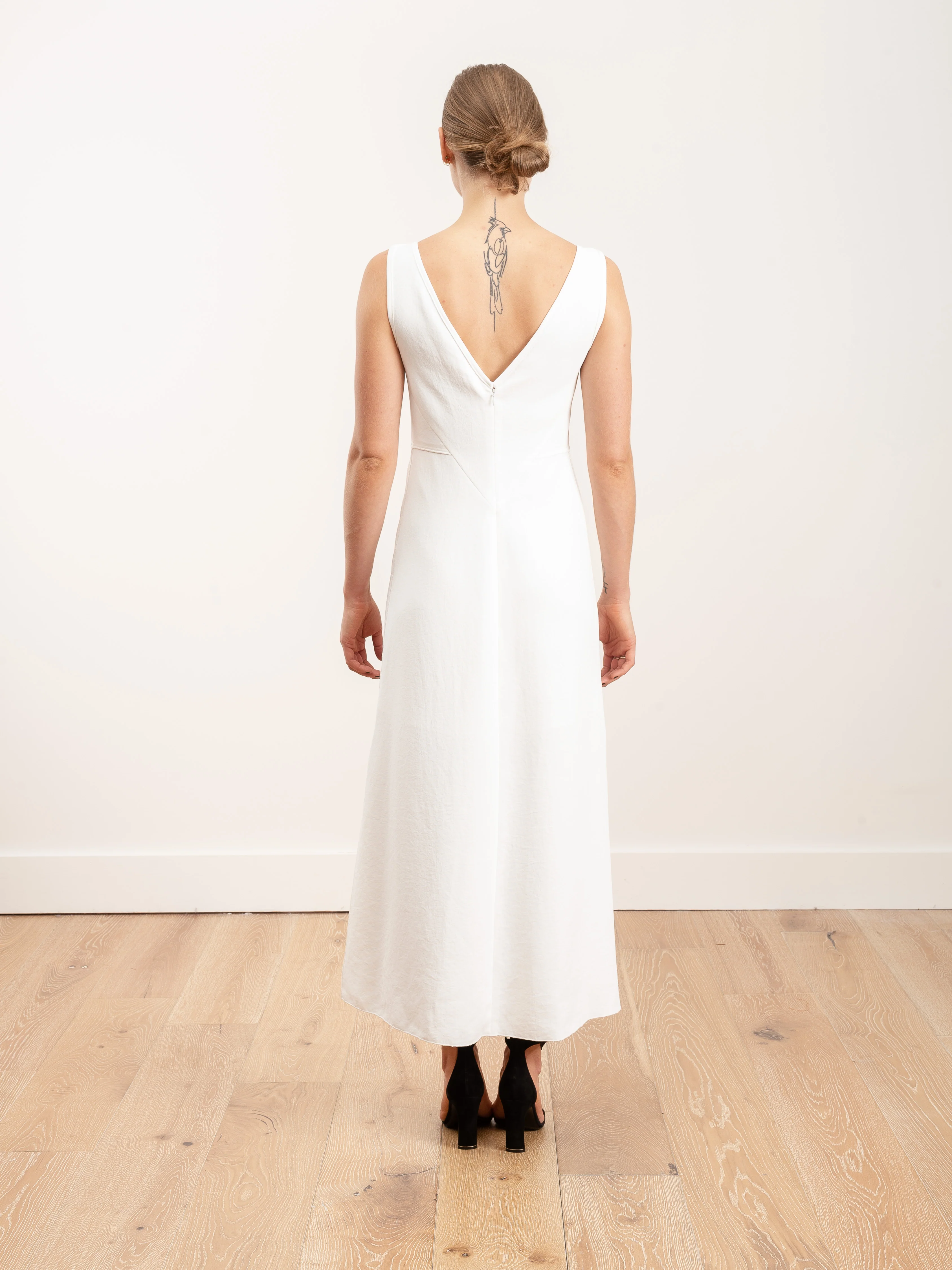 agate dress - white - Image 4