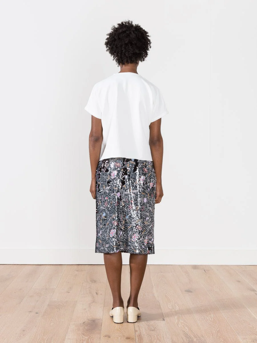aquiline skirt - black flowers - Image 3