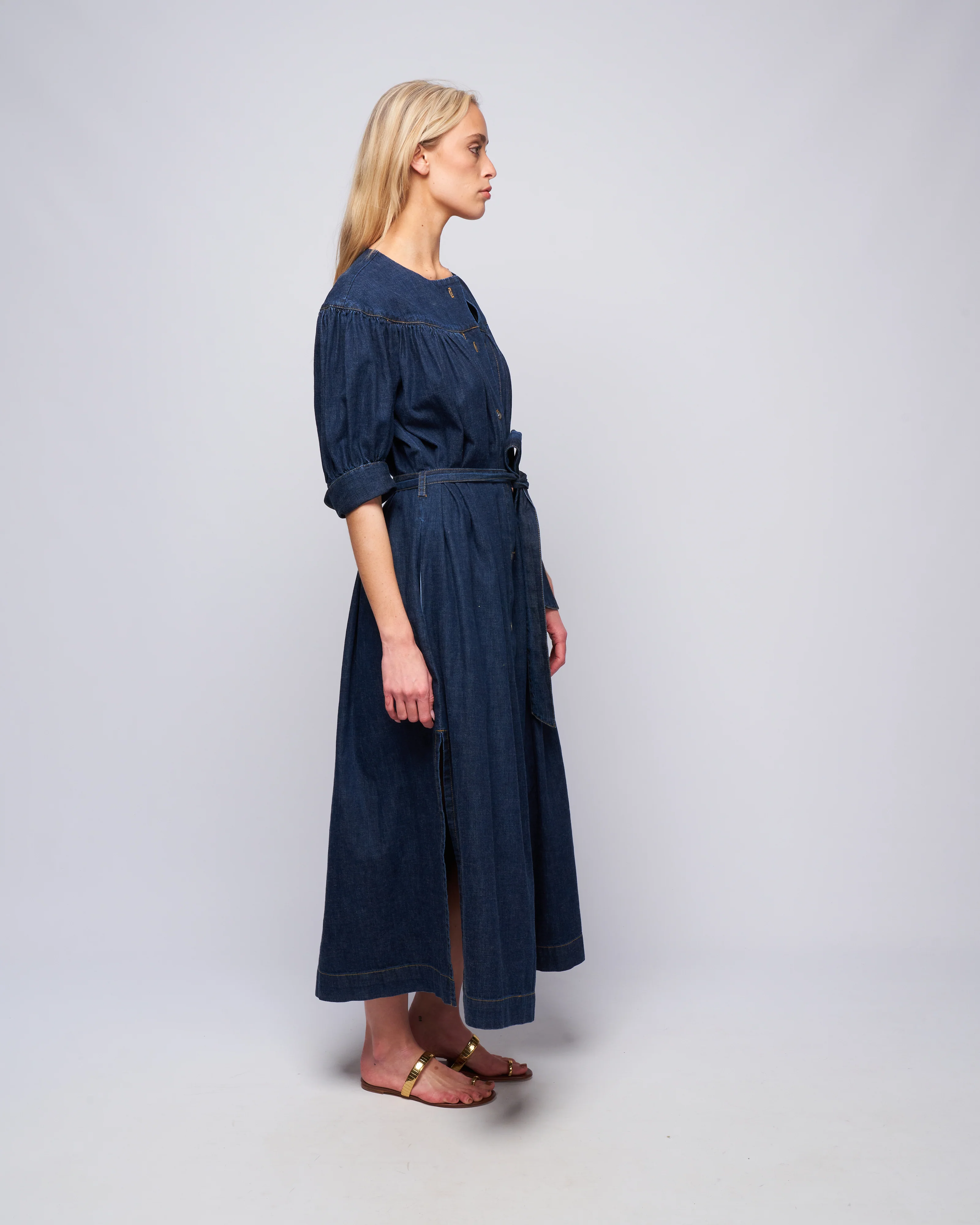 ardito dress - dark indigo - Image 3