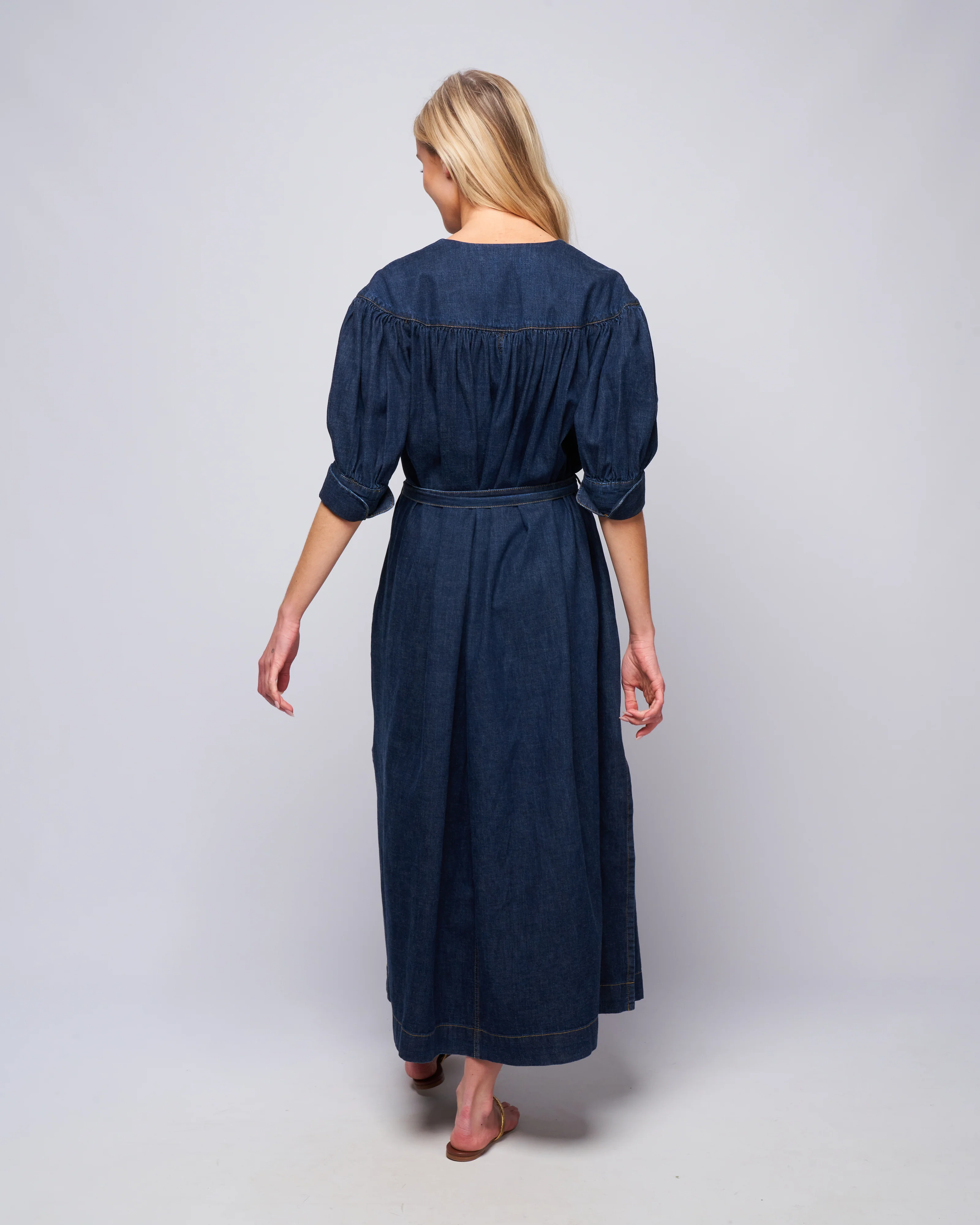 ardito dress - dark indigo - Image 4