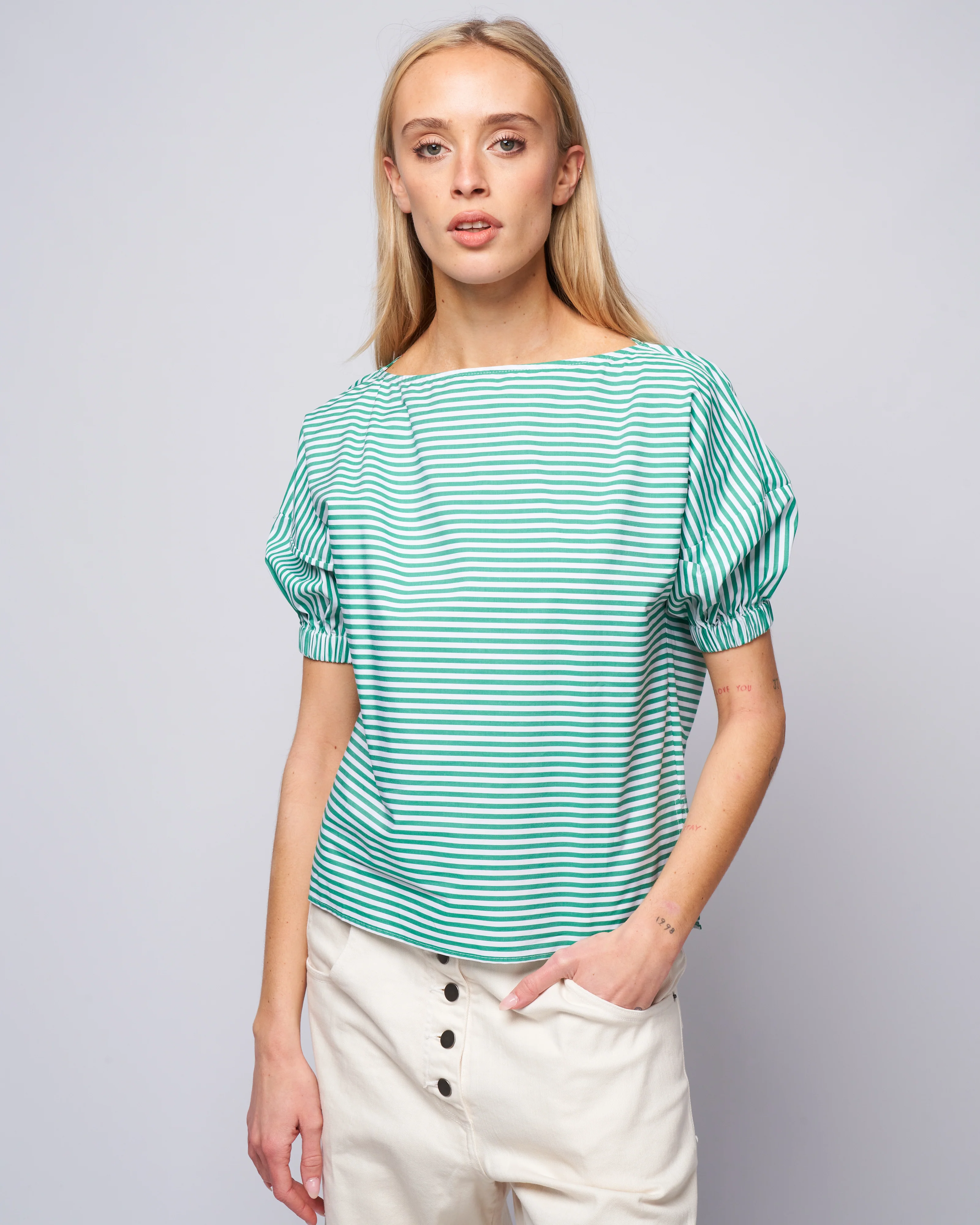 ballaton top - green