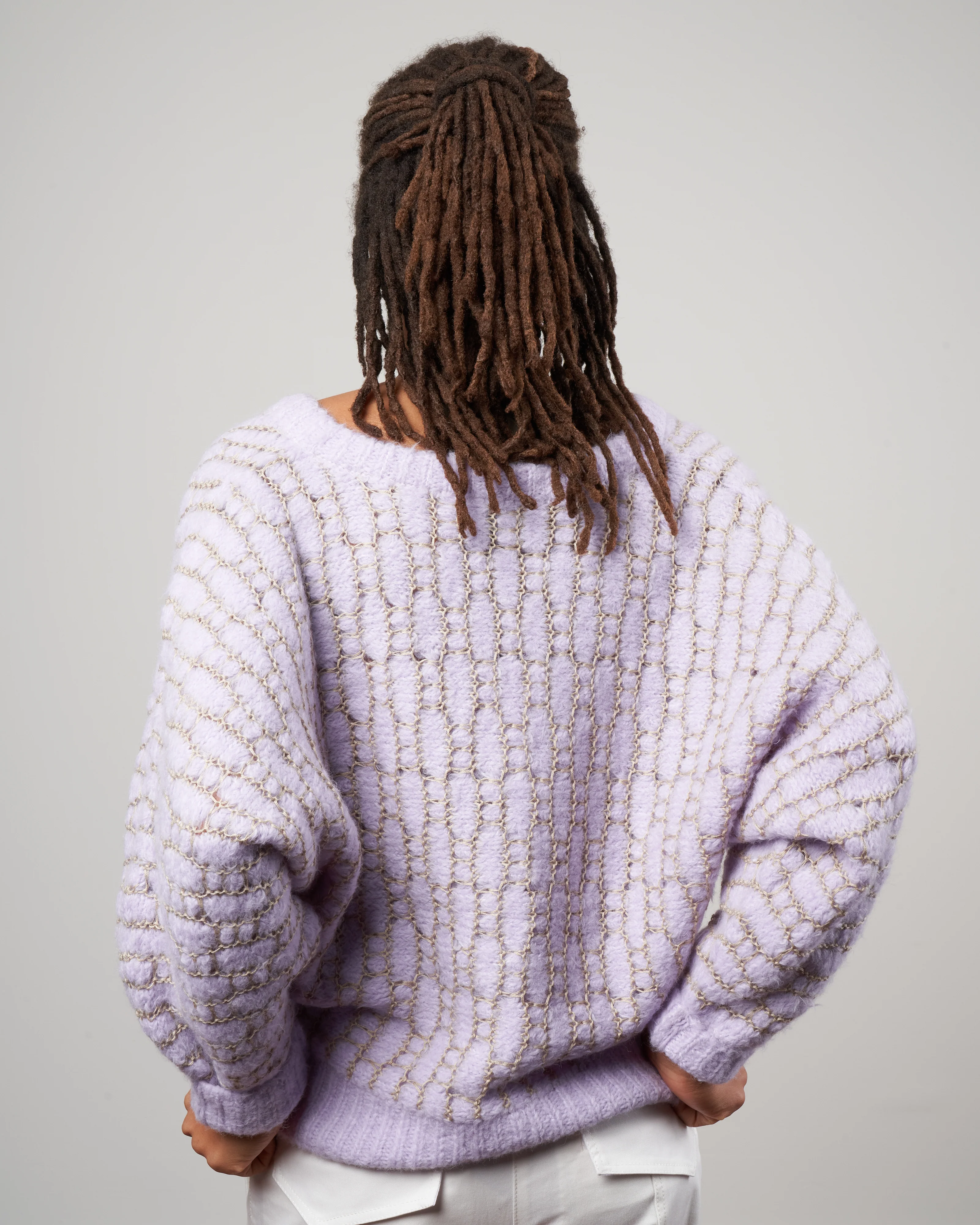 barnello sweater - lavender - Image 4