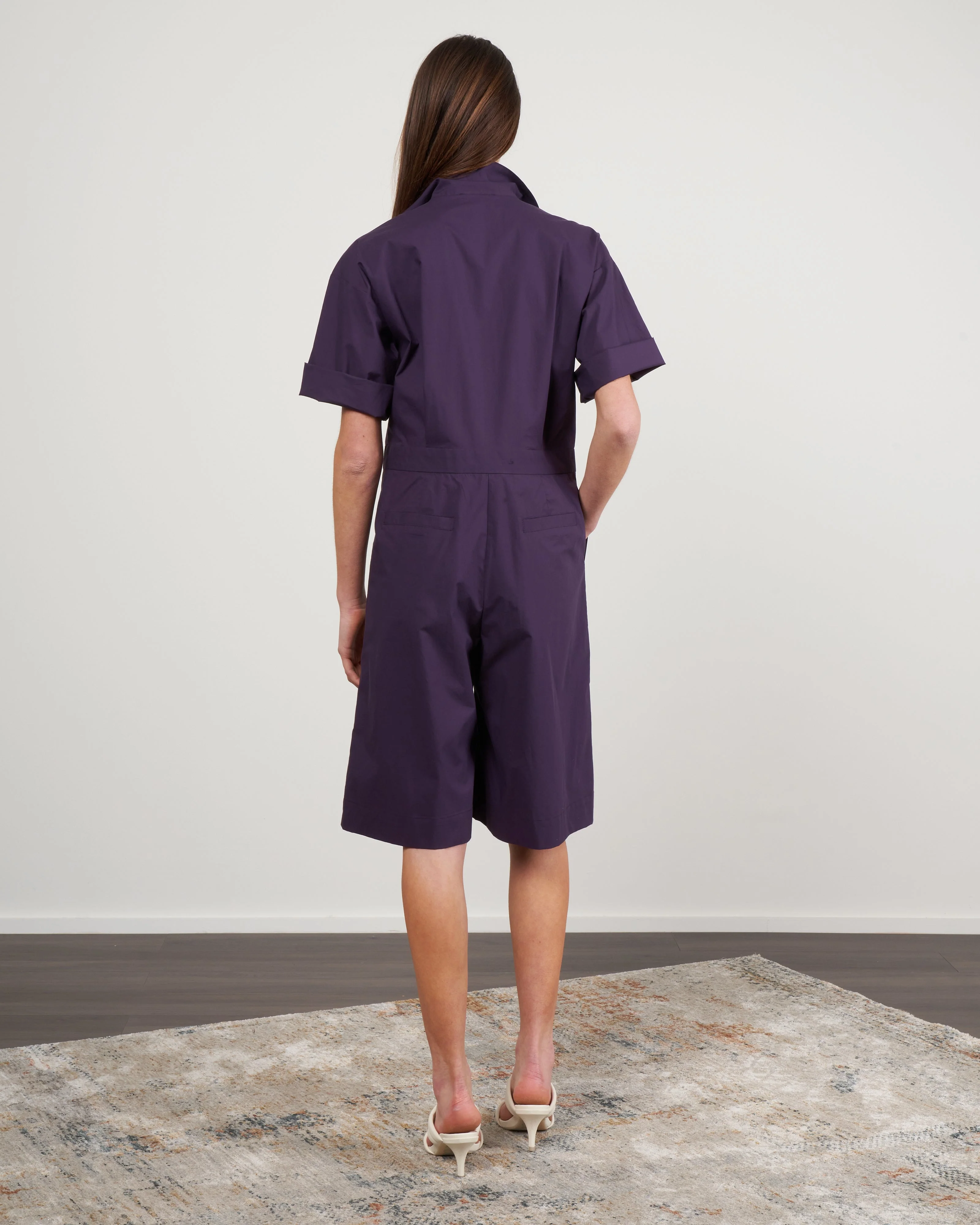 birk jumpsuit - eggplant - Image 3