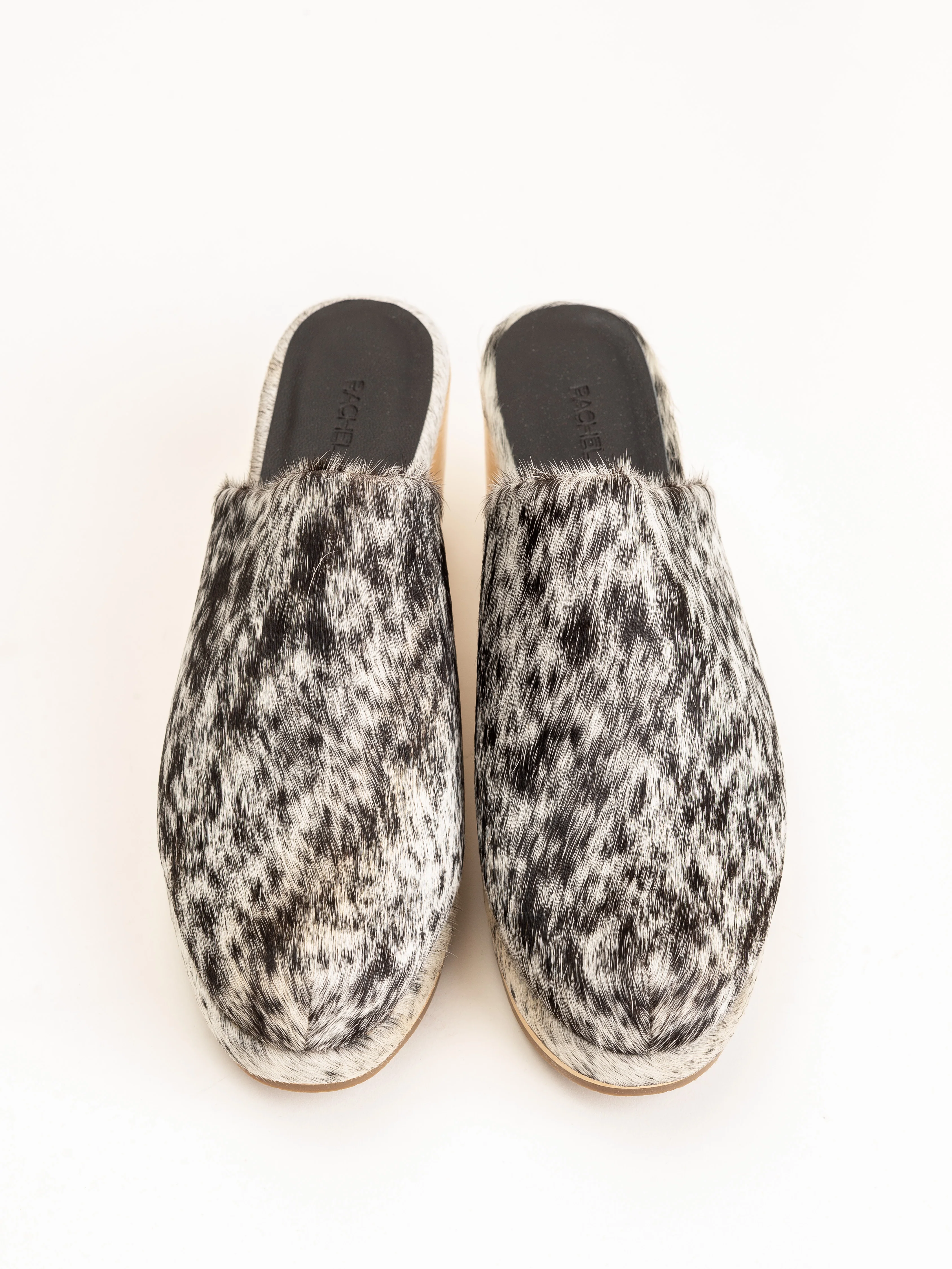 bose clog - black & white haircalf - Image 4