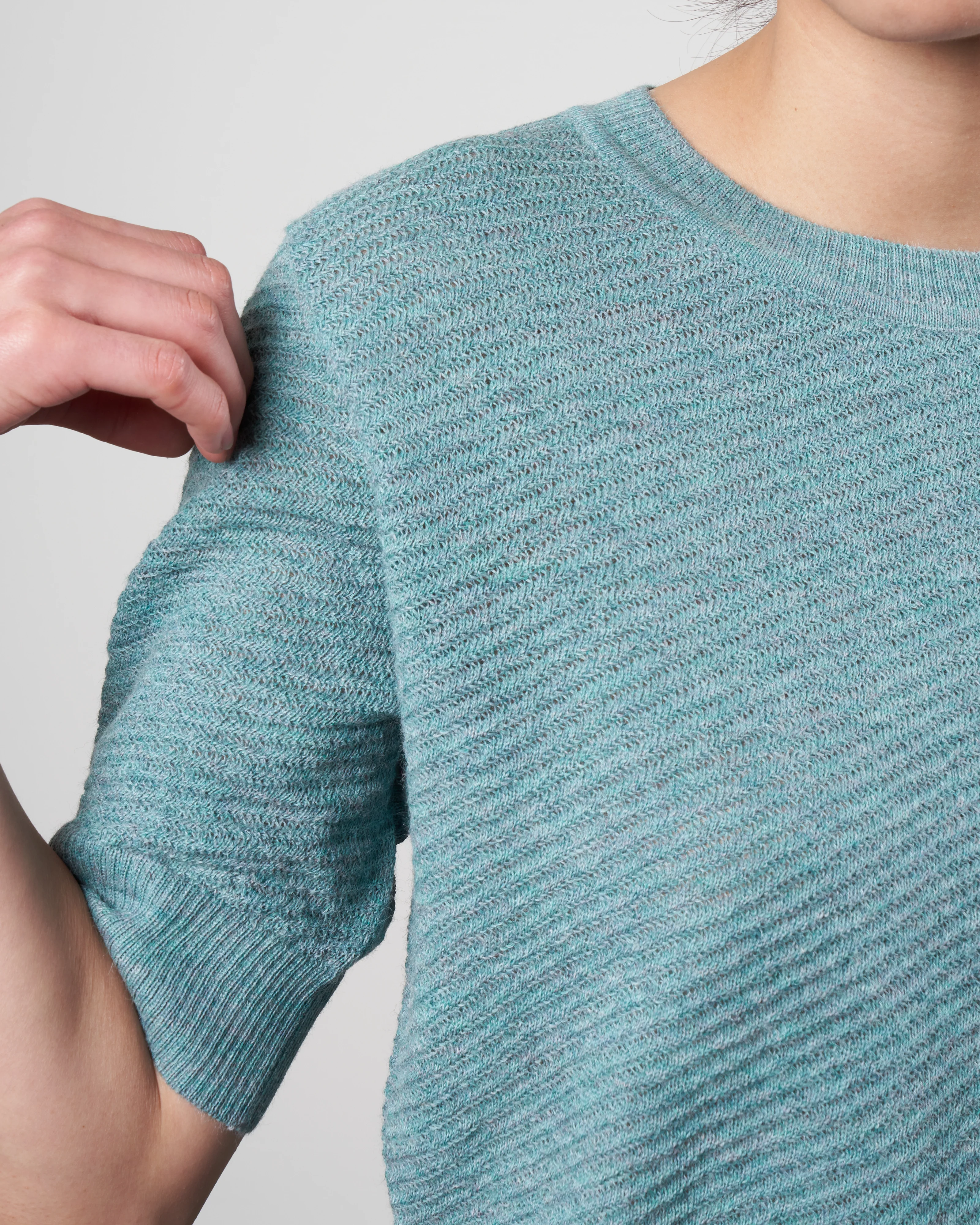 calibra top - heather aqua - Image 5
