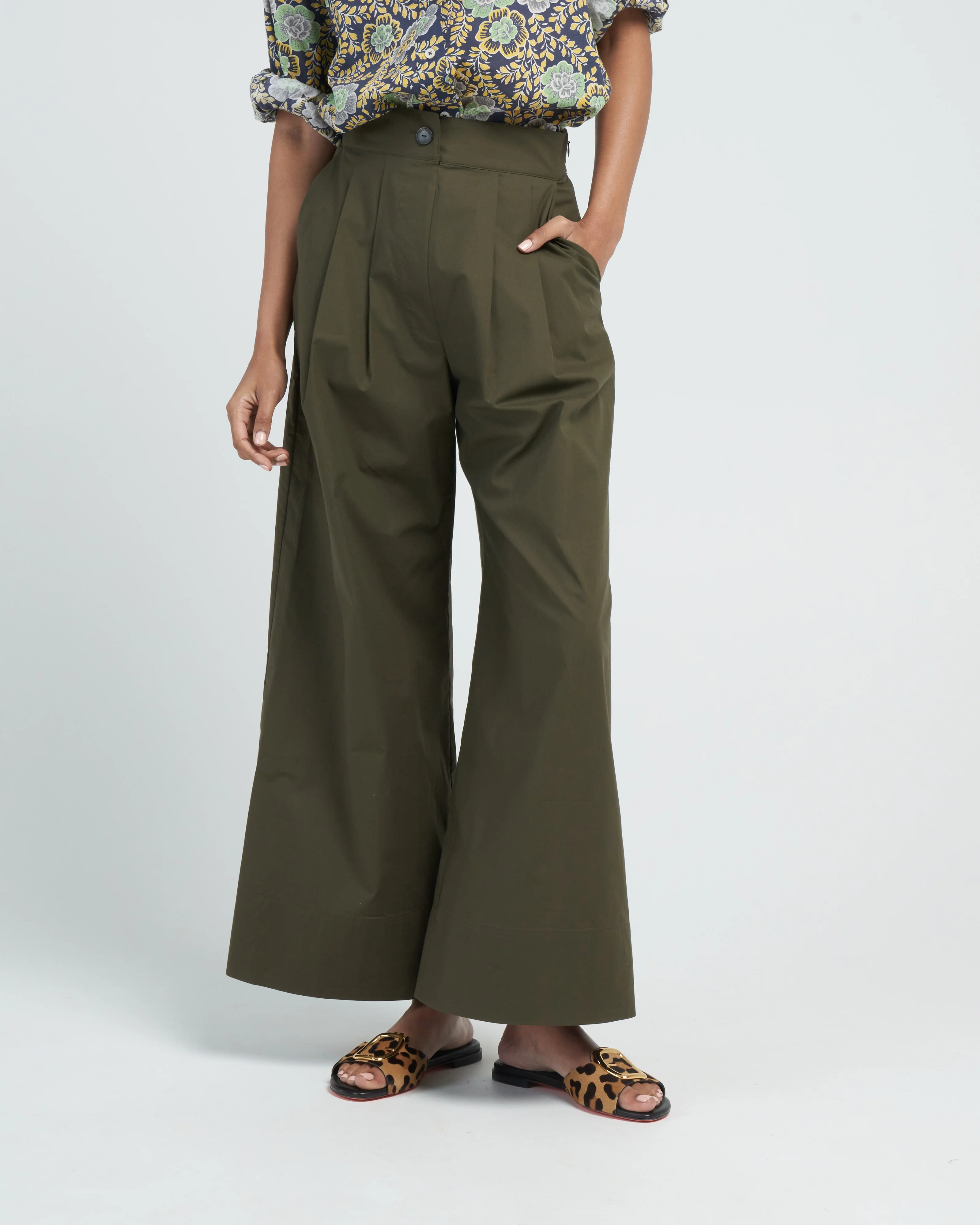 coxsone pant - olive - Image 2