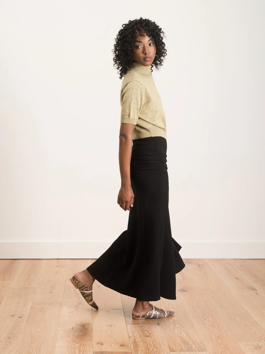 cropped tee sweater - lime - Image 2