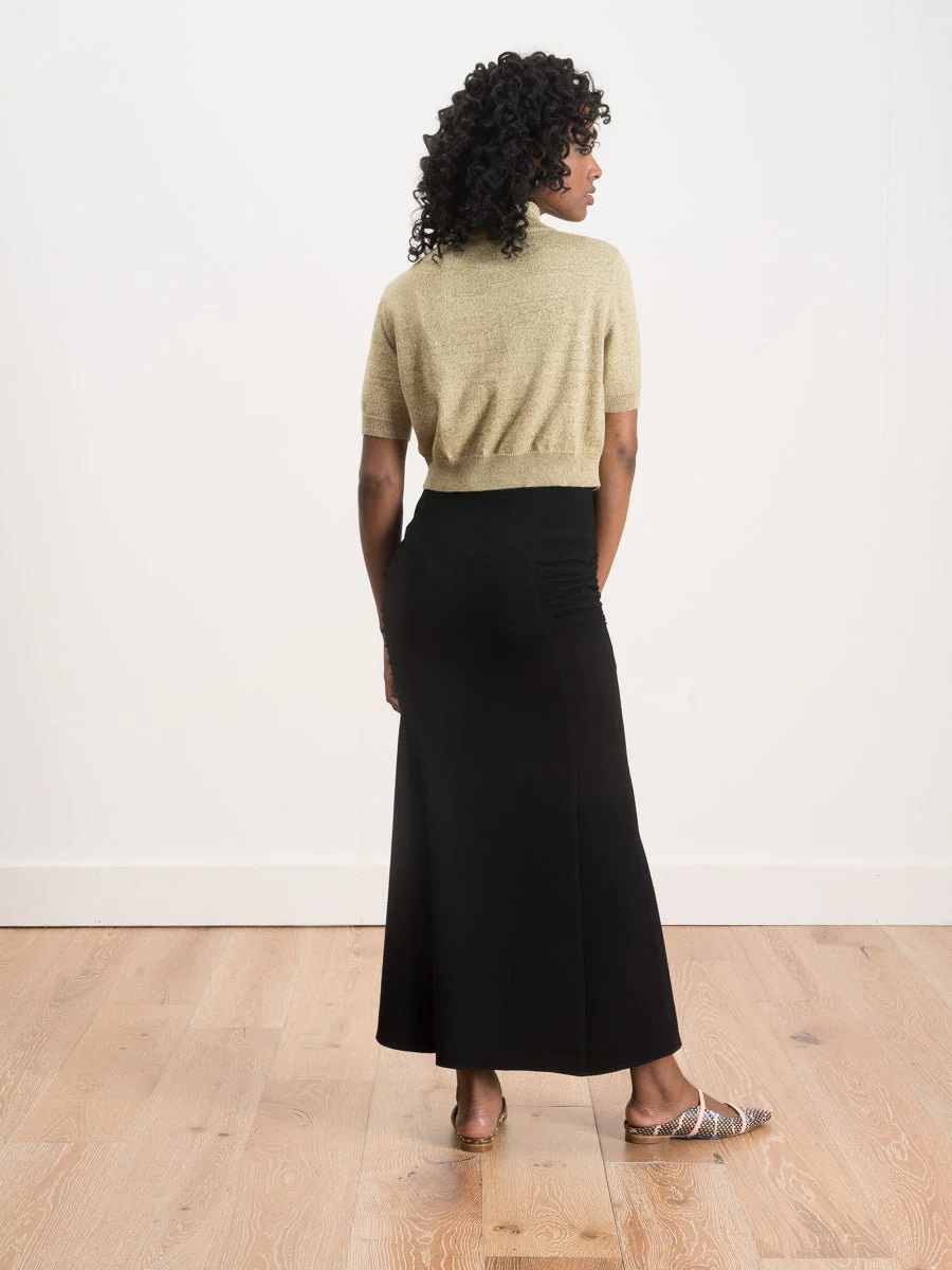 cropped tee sweater - lime - Image 3