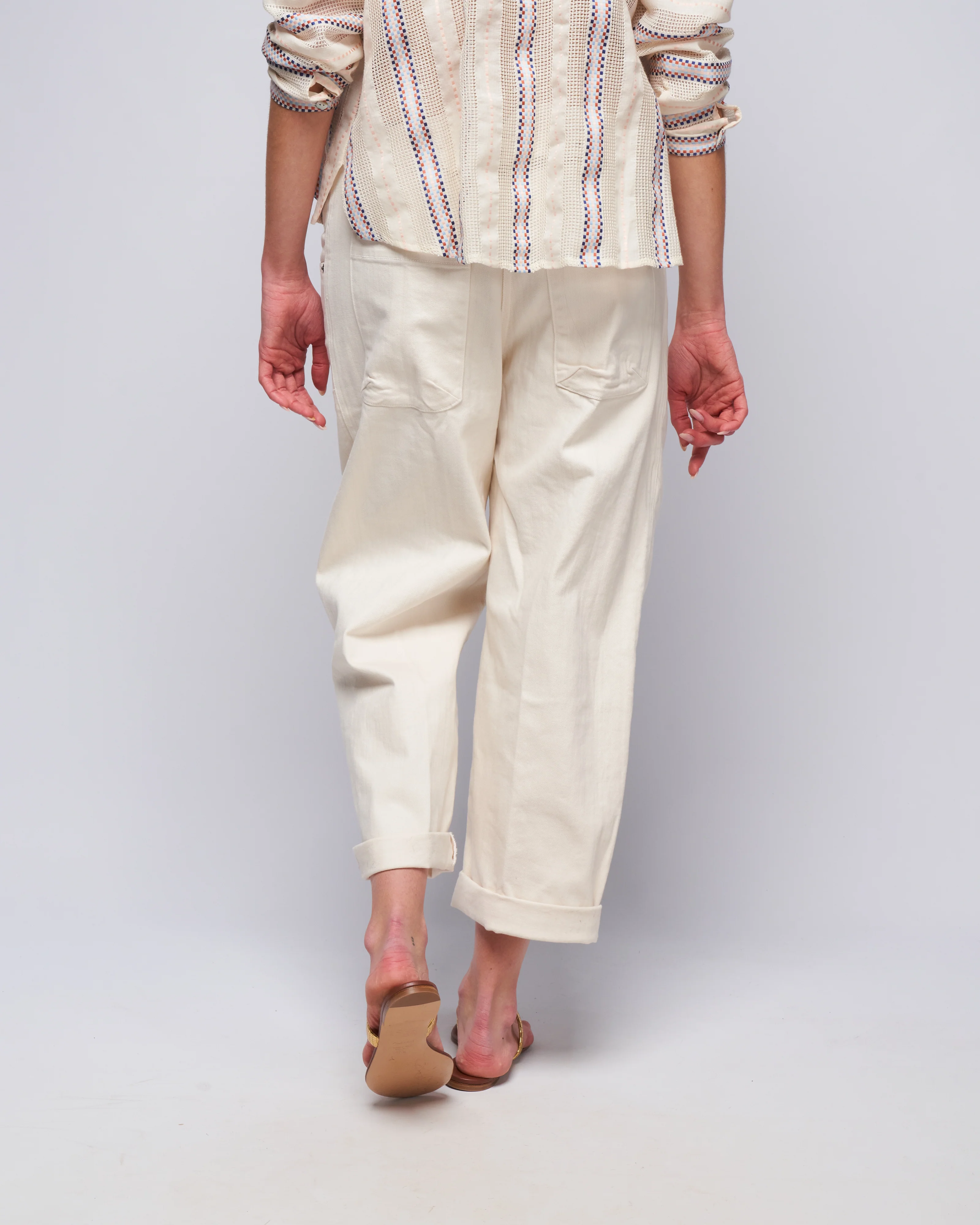elkin pant - dirty white - Image 4