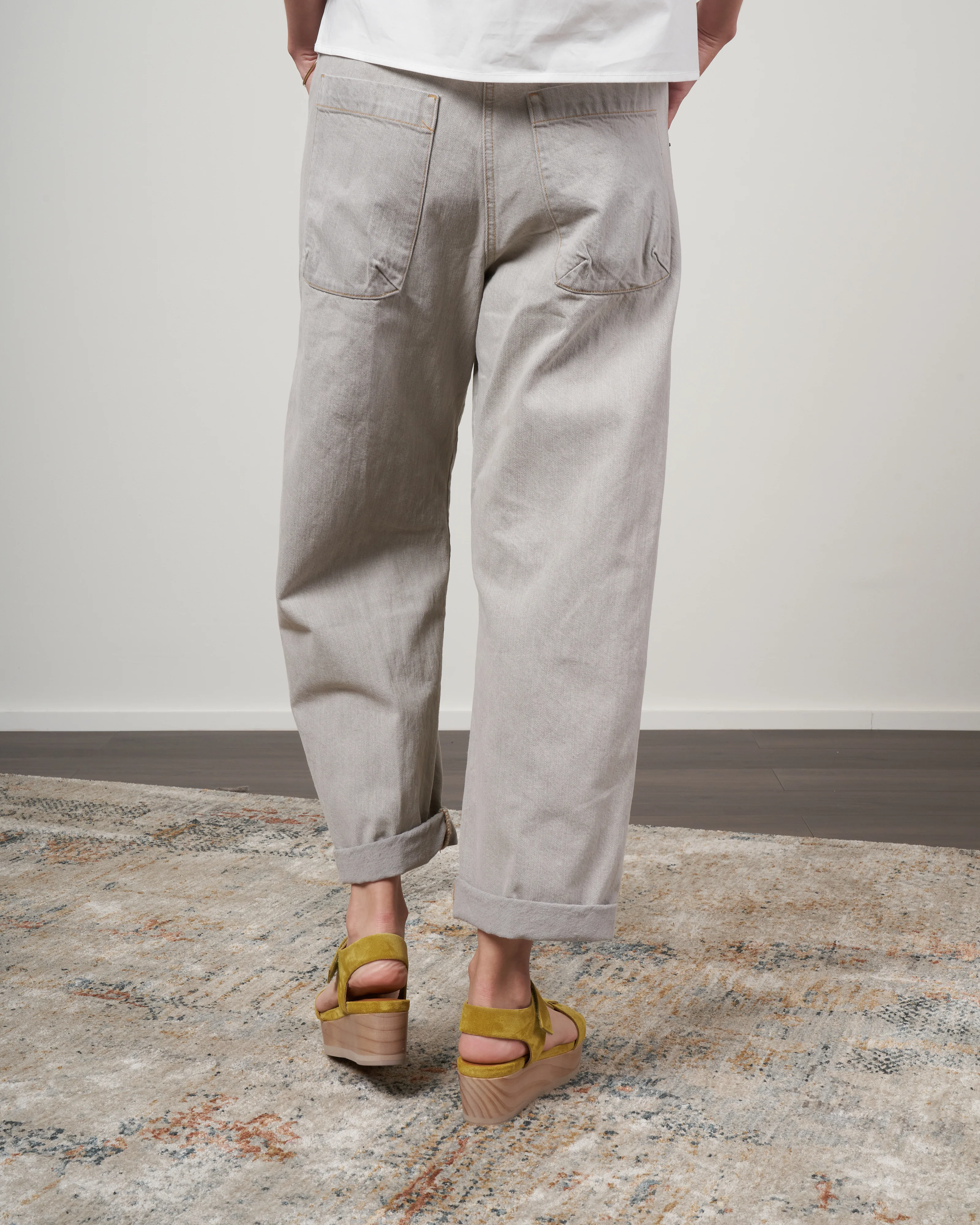 elkin pant - khaki wash - Image 4