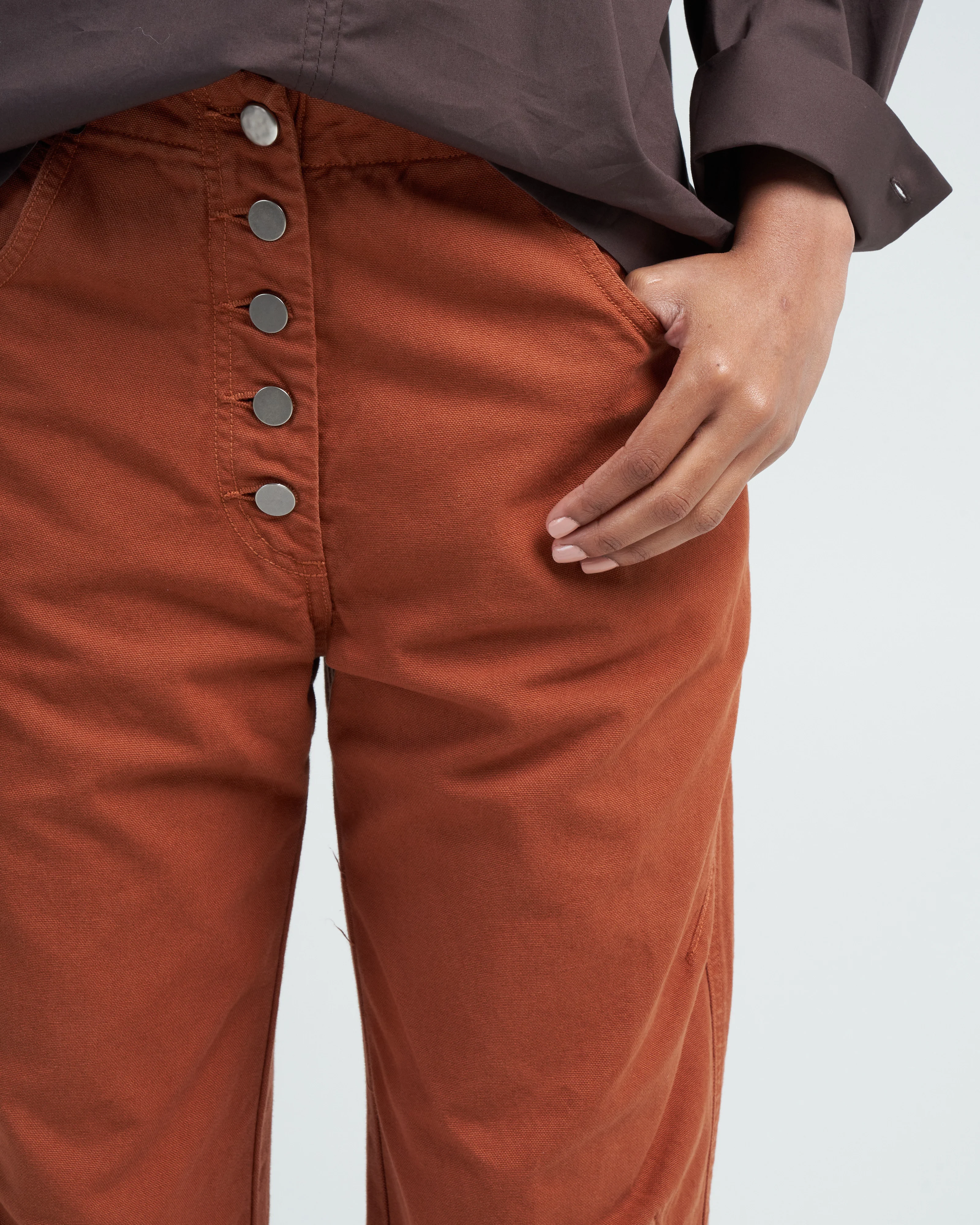 elkin pant - terracotta - Image 5