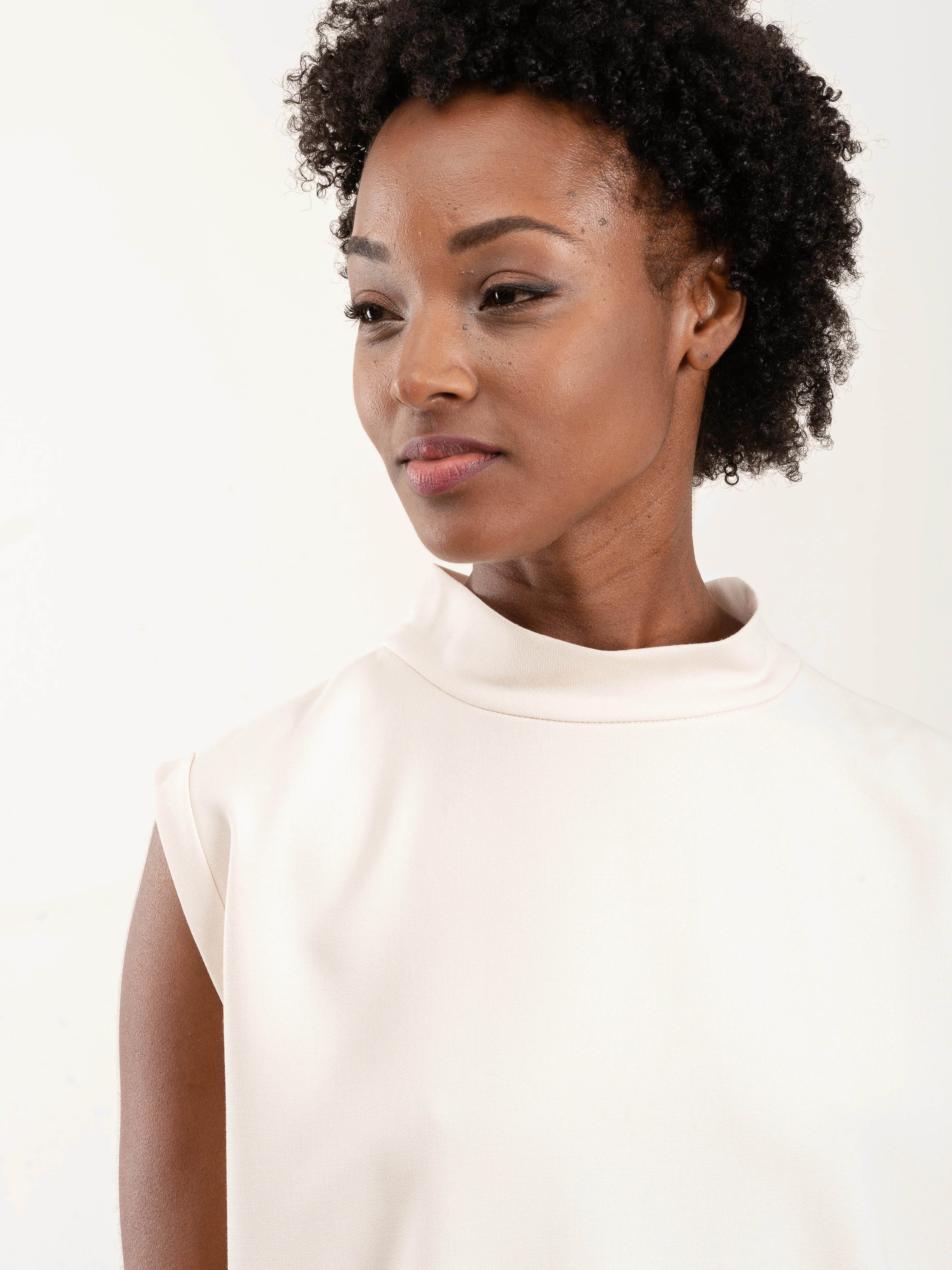 ellis dress - ivory - Image 4