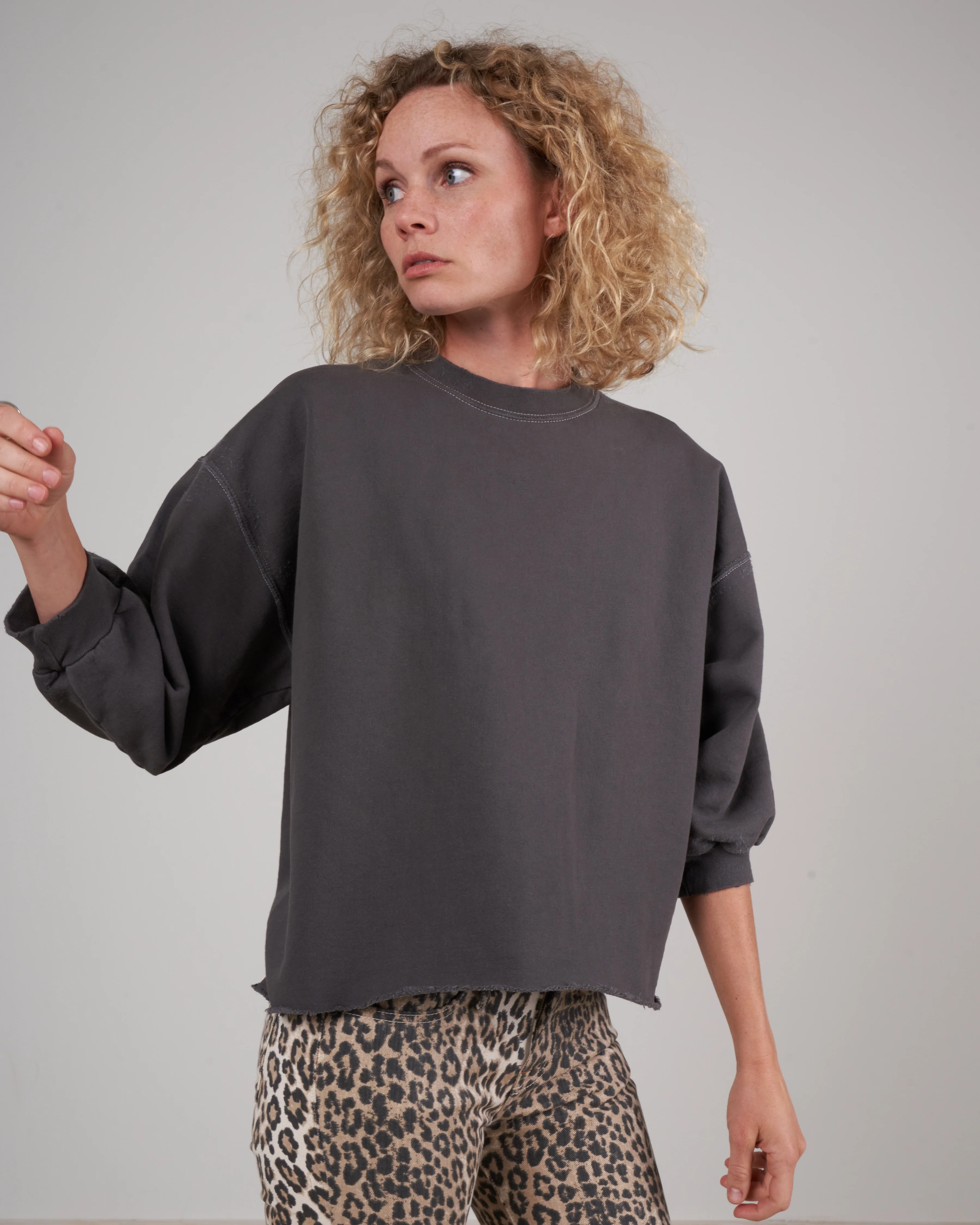 fond sweatshirt - graphite - Image 2