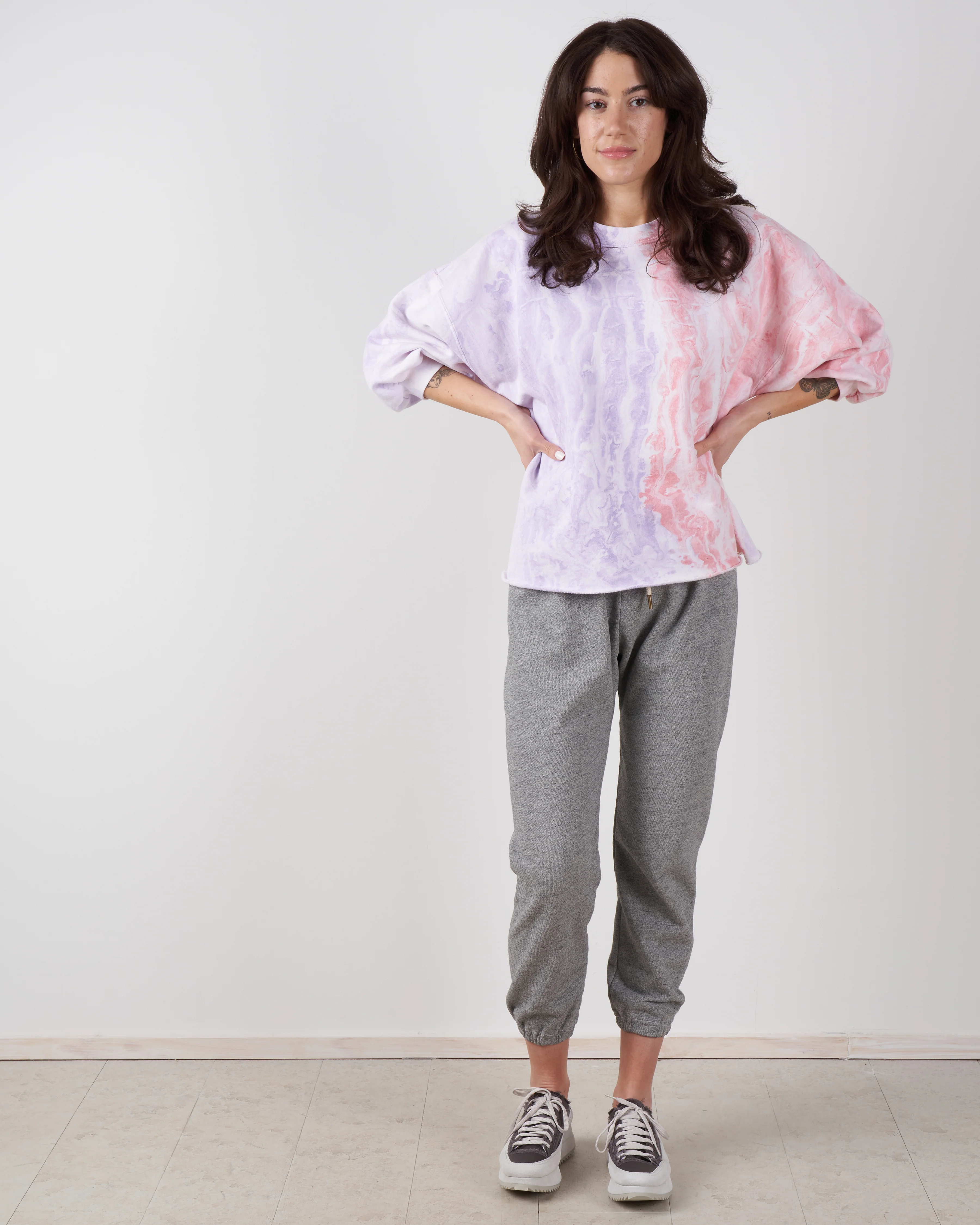 fond sweatshirt - lilac - Image 2