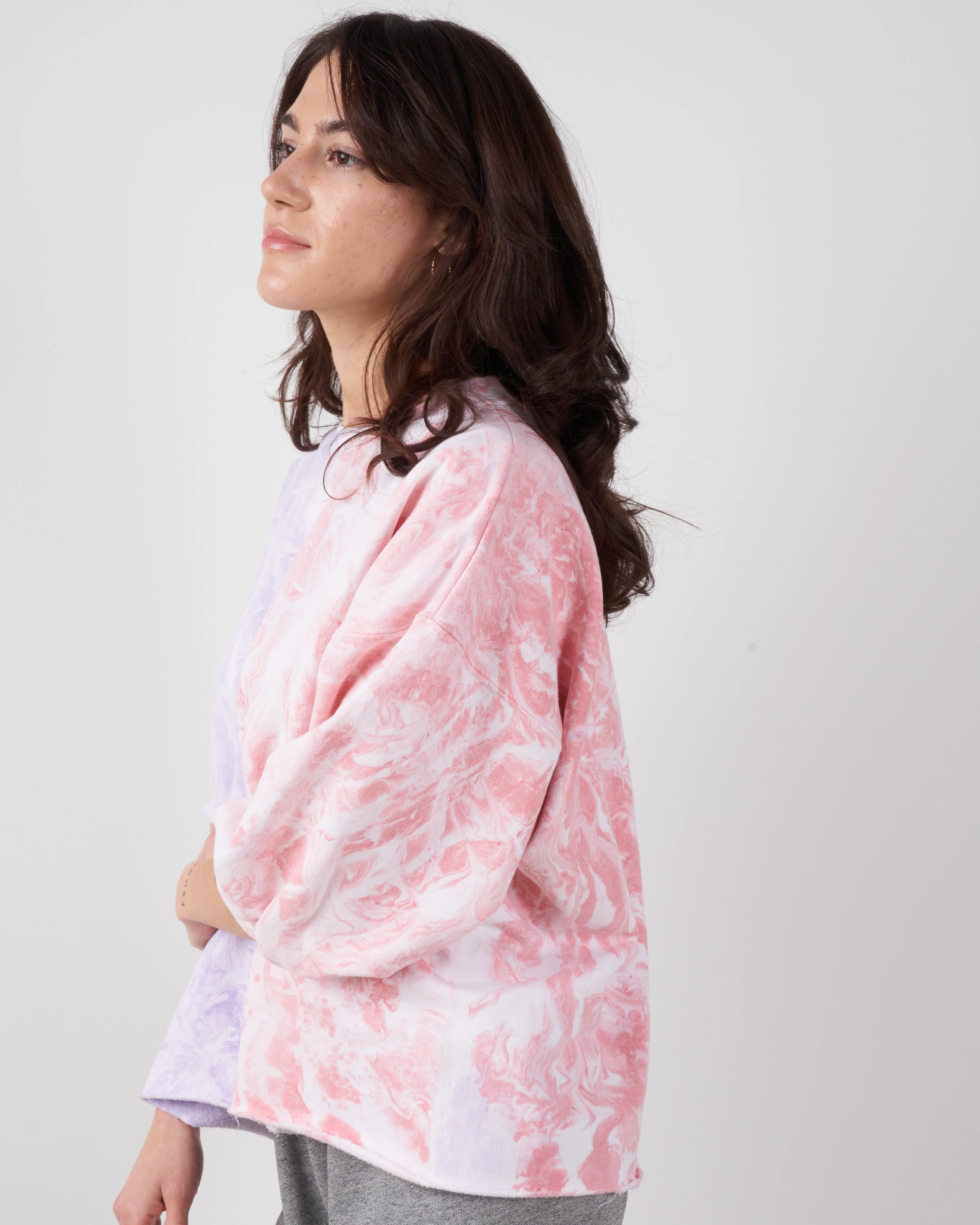 fond sweatshirt - lilac - Image 4