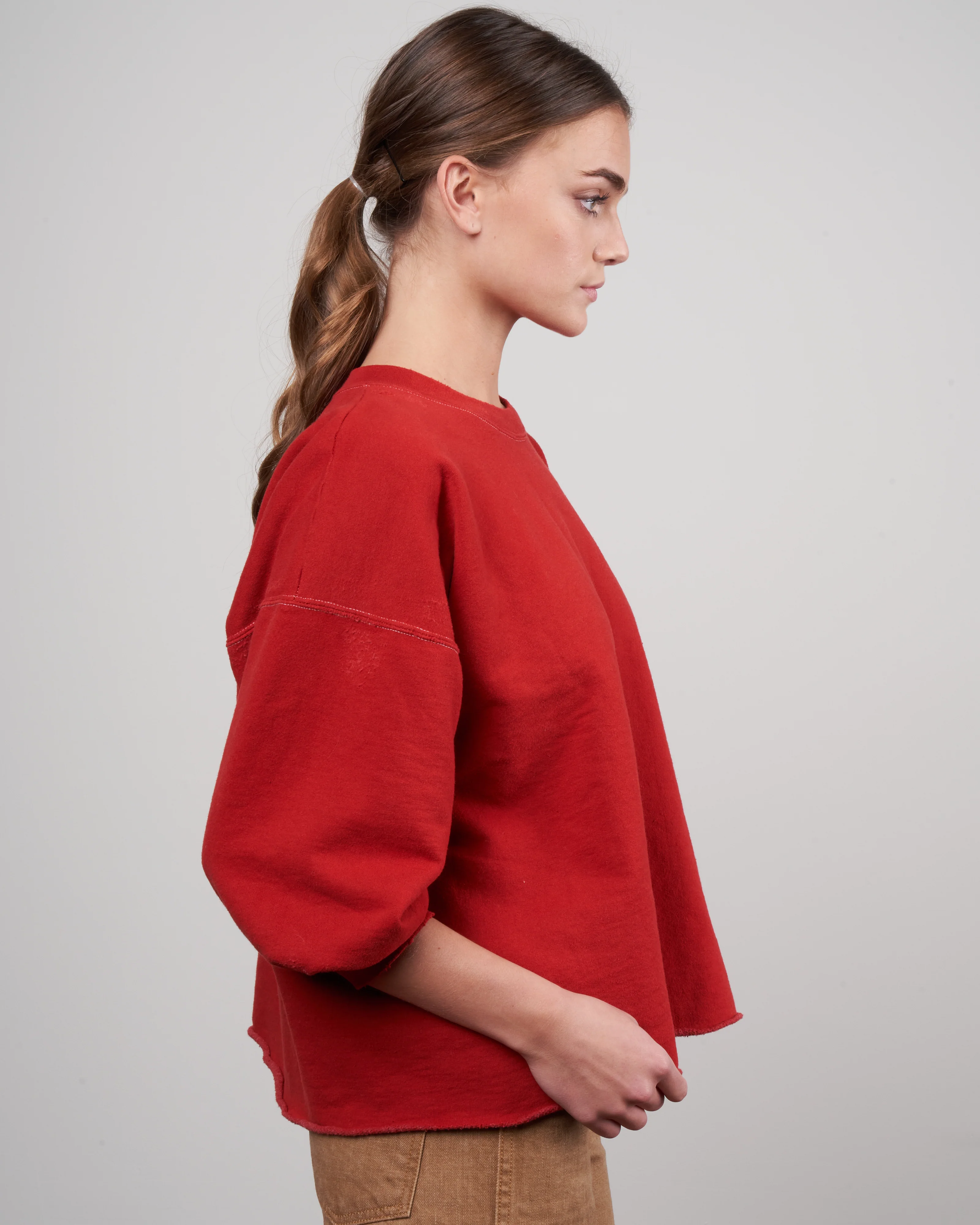 fond sweatshirt - paprika - Image 3