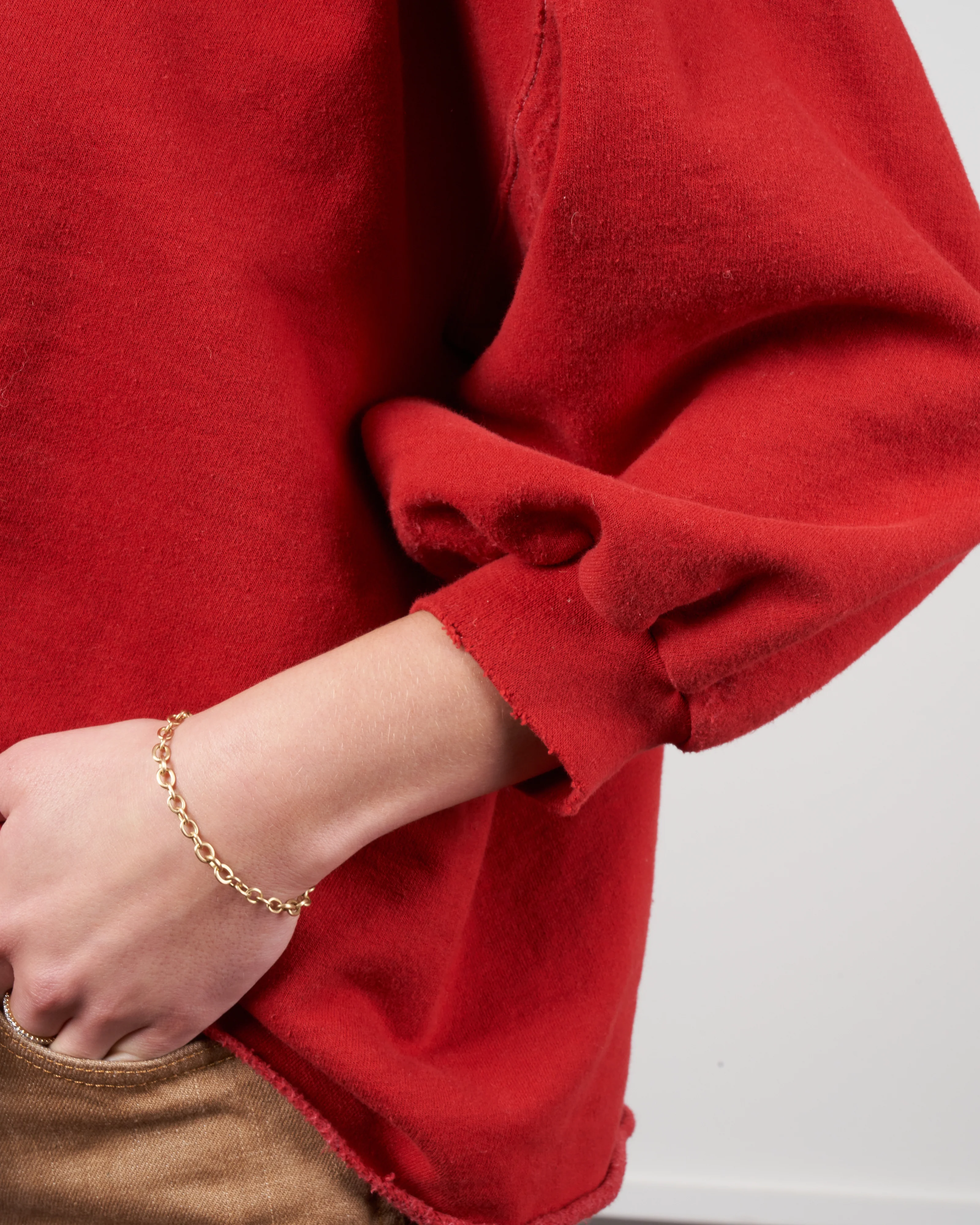 fond sweatshirt - paprika - Image 5