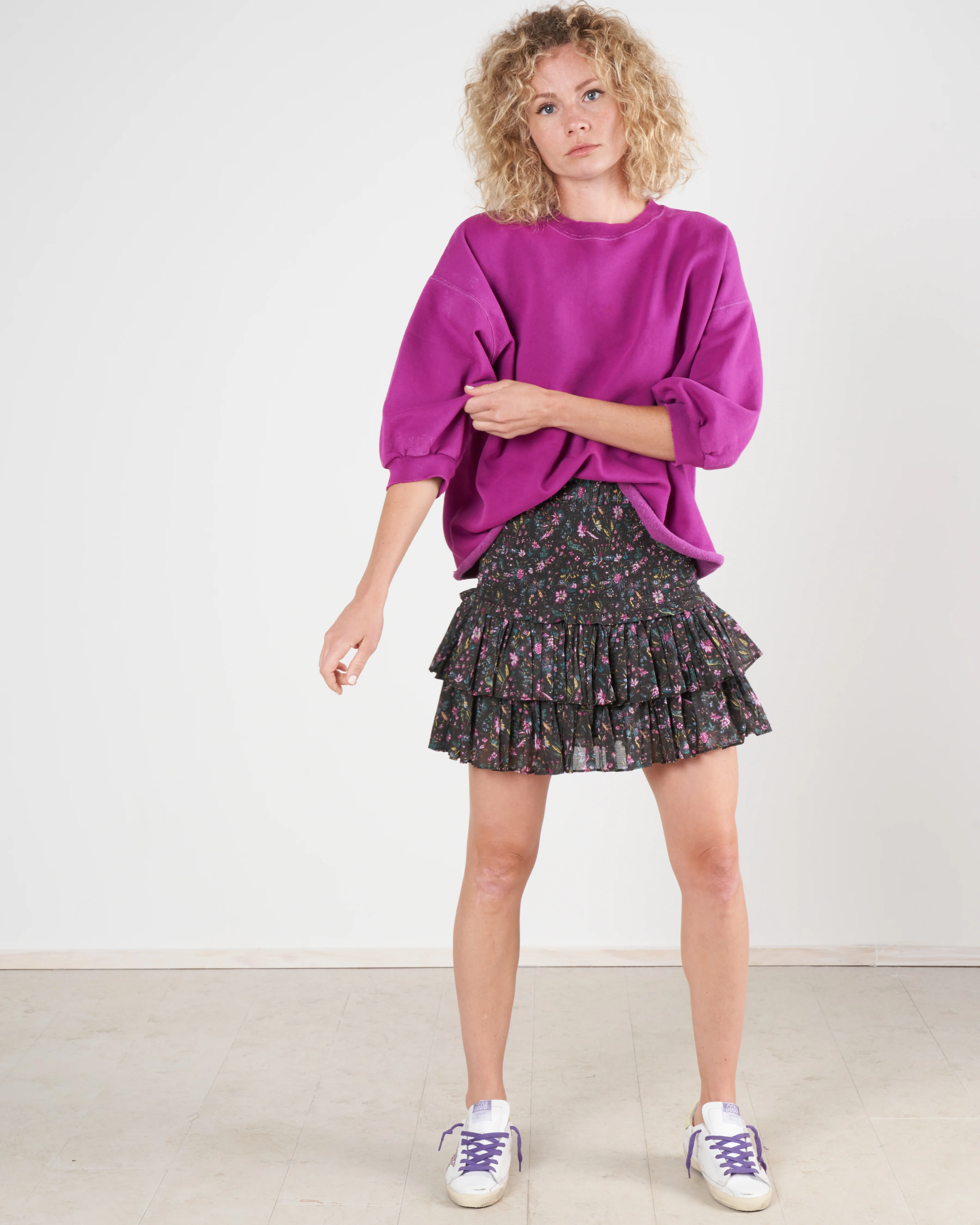 fond sweatshirt - raspberry - Image 2