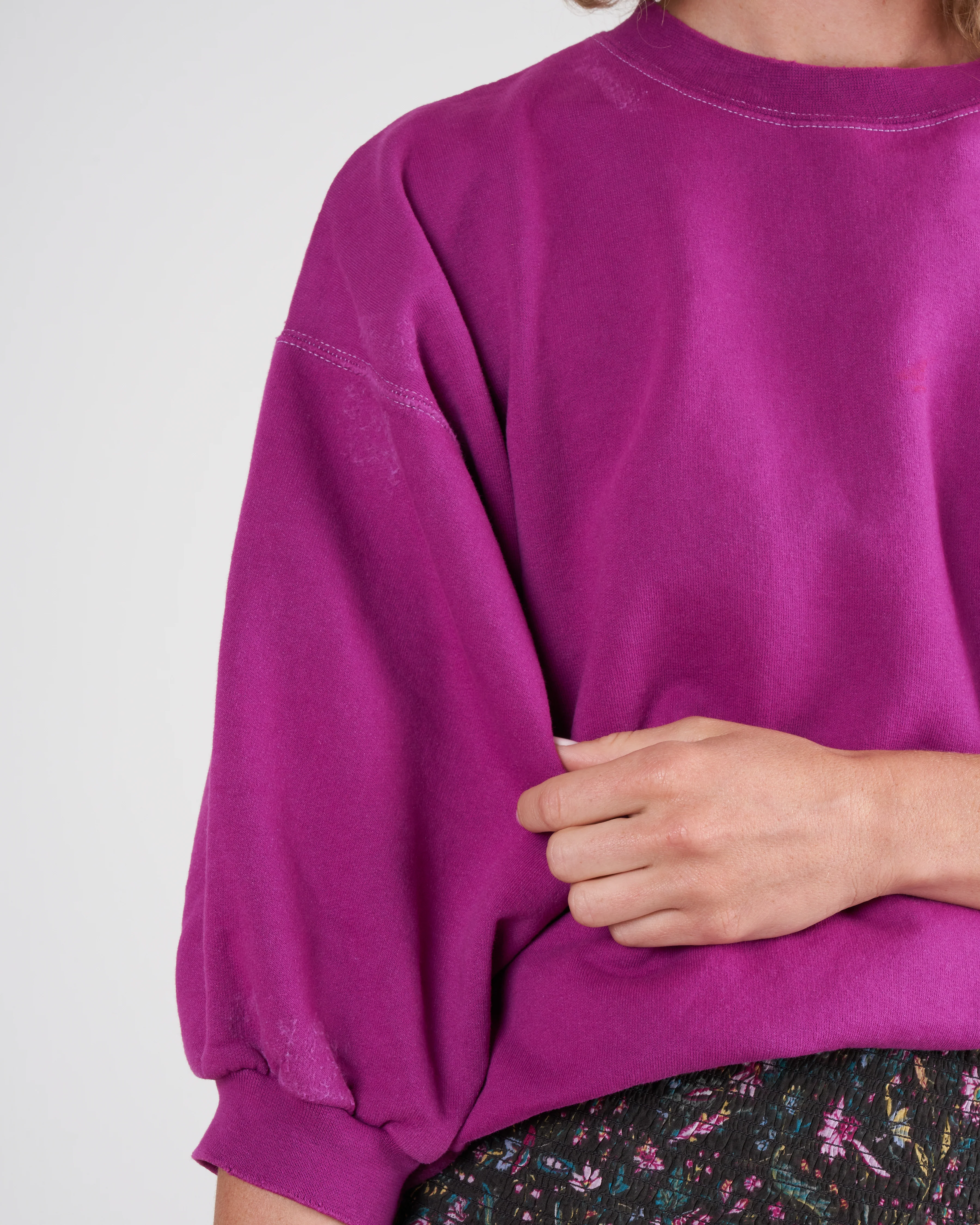 fond sweatshirt - raspberry - Image 5