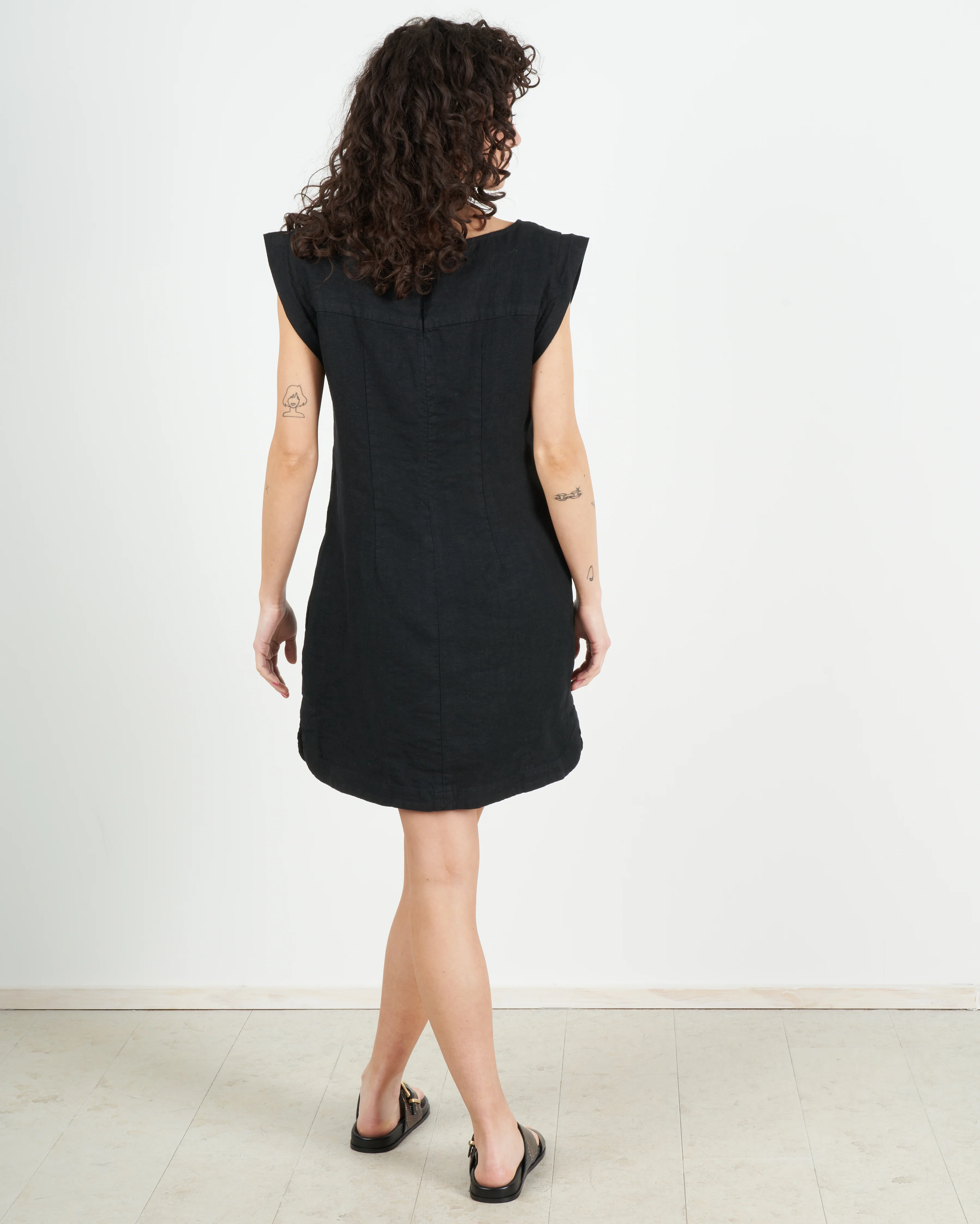 frankfurt mini dress - black - Image 3