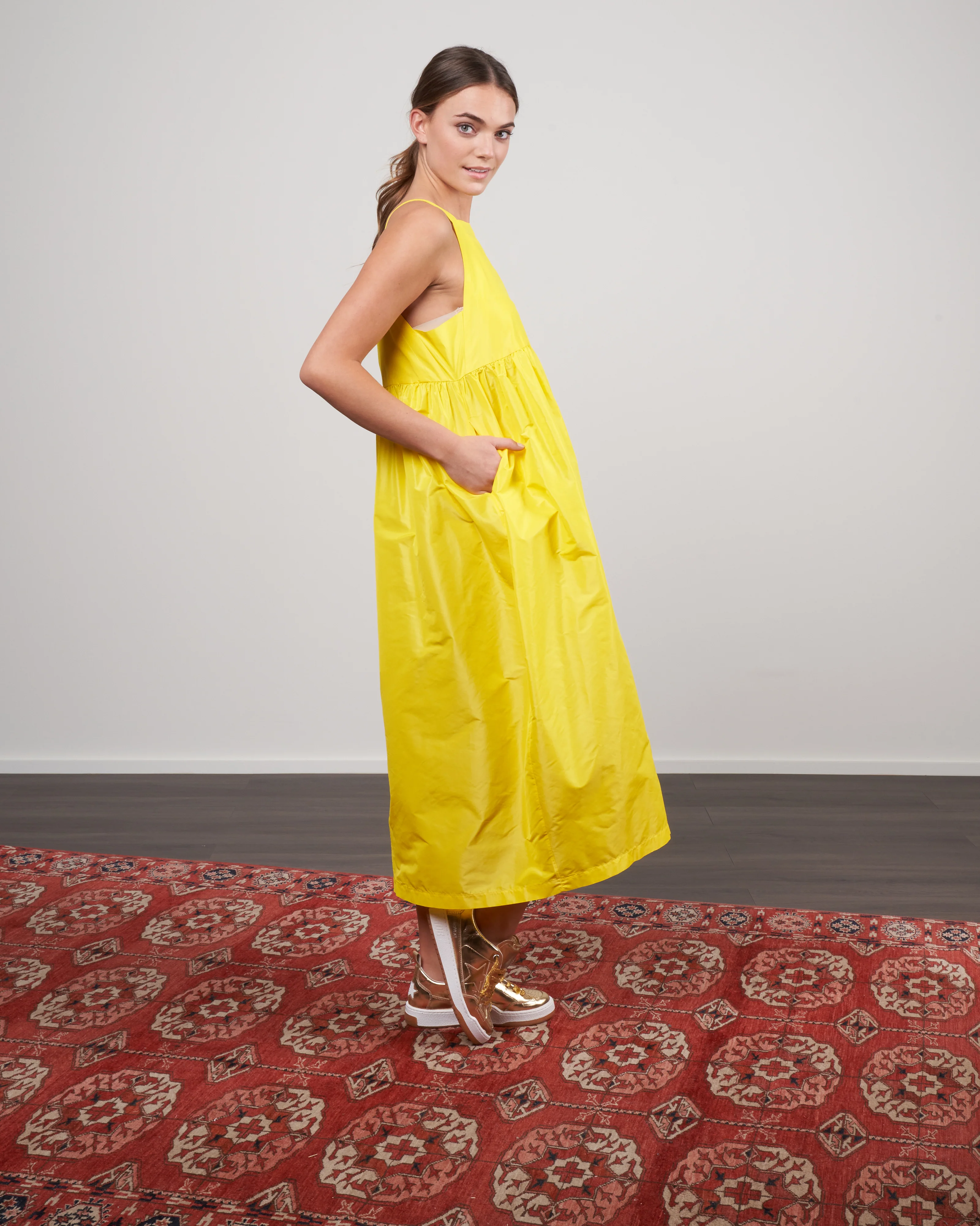 fresco dress - citron - Image 2