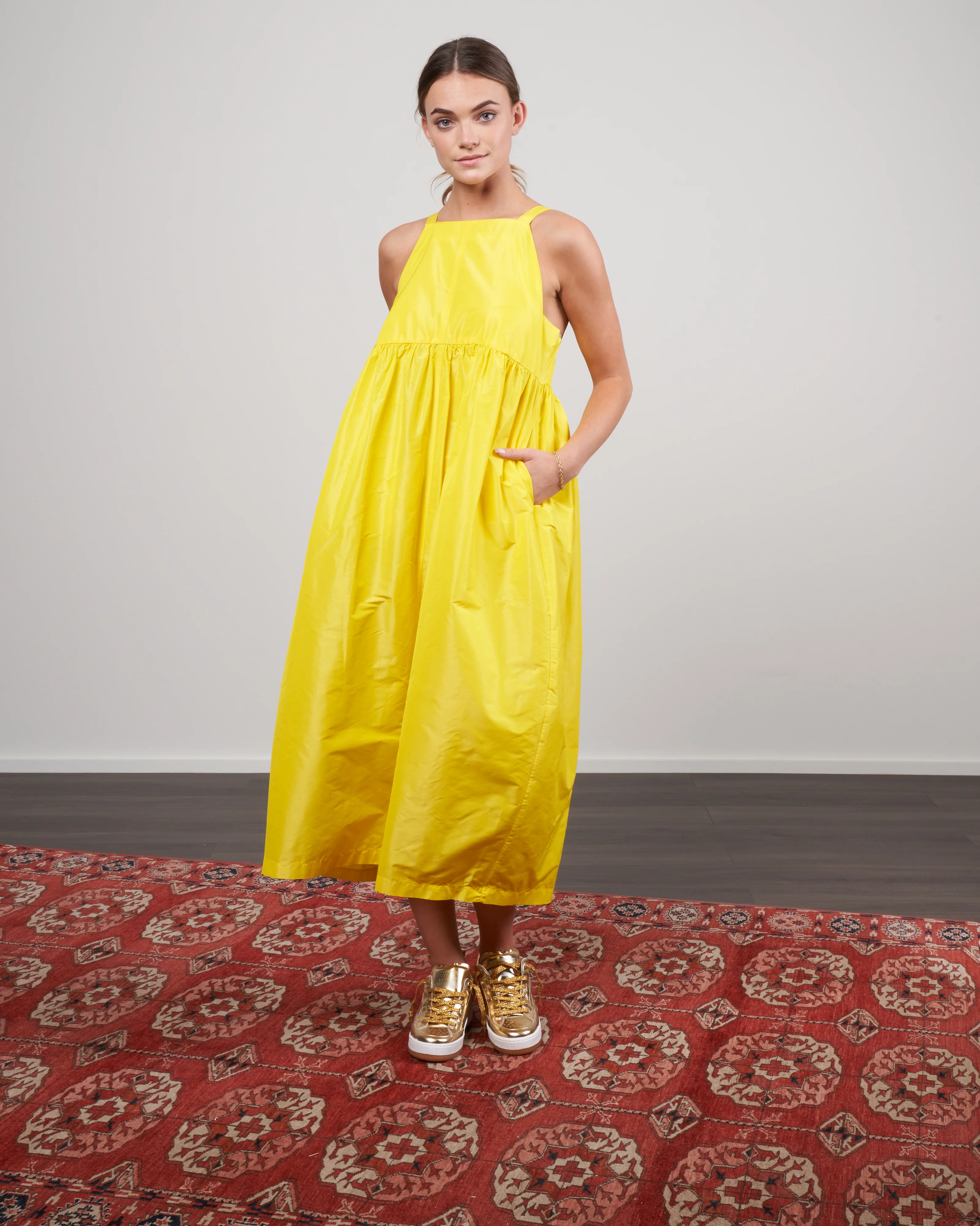 fresco dress - citron - Image 3