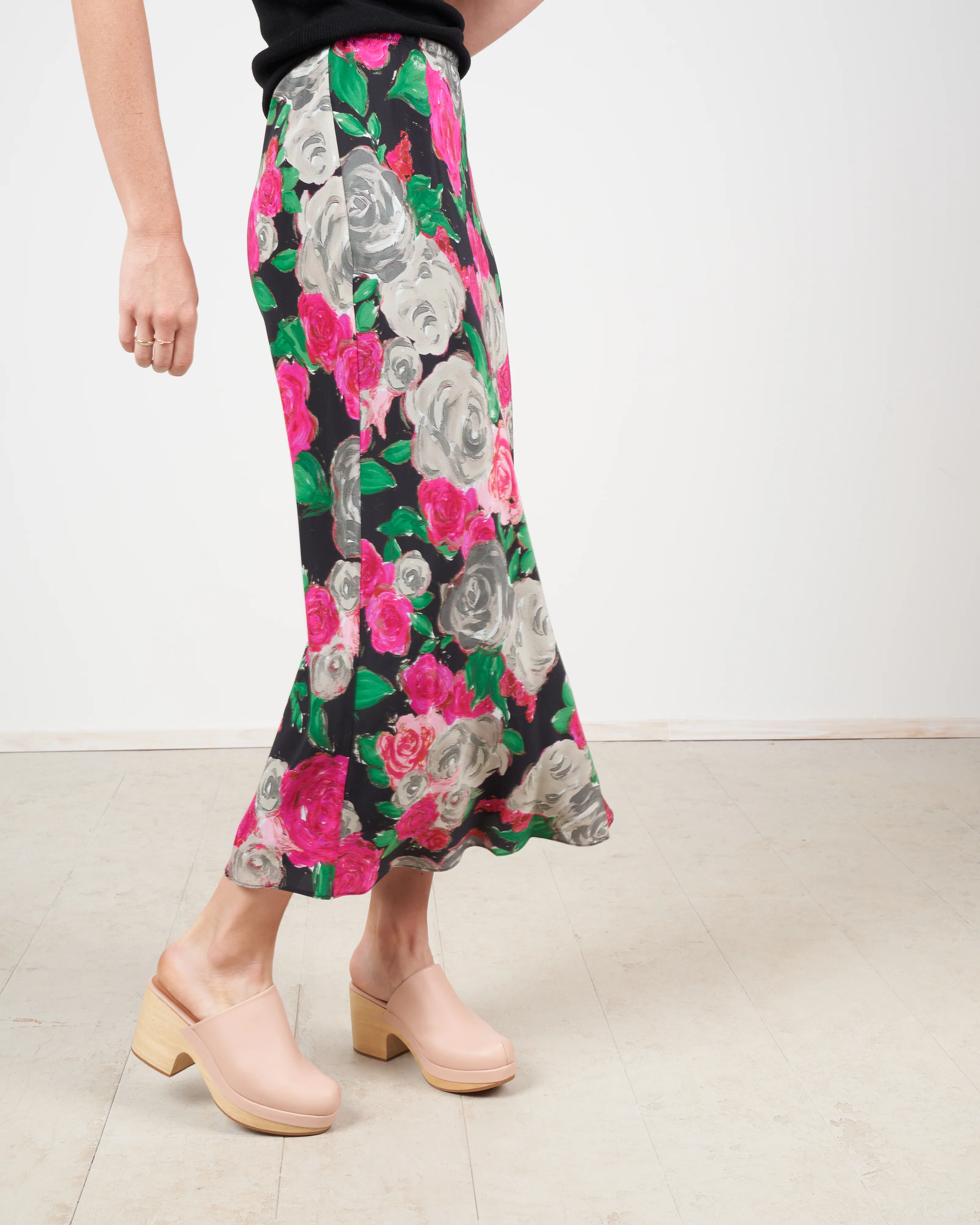 glass skirt - black multi - Image 3