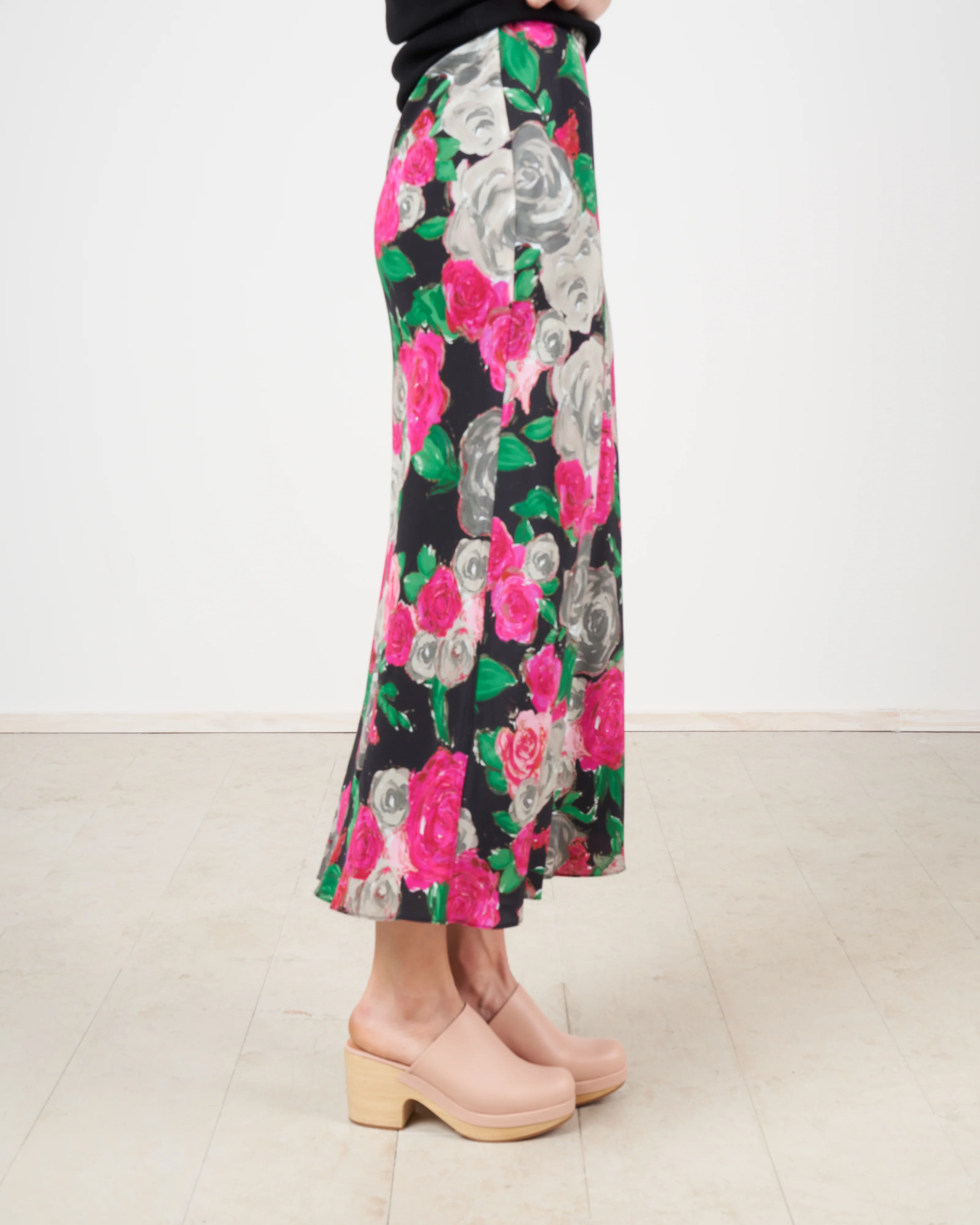 glass skirt - black multi - Image 4