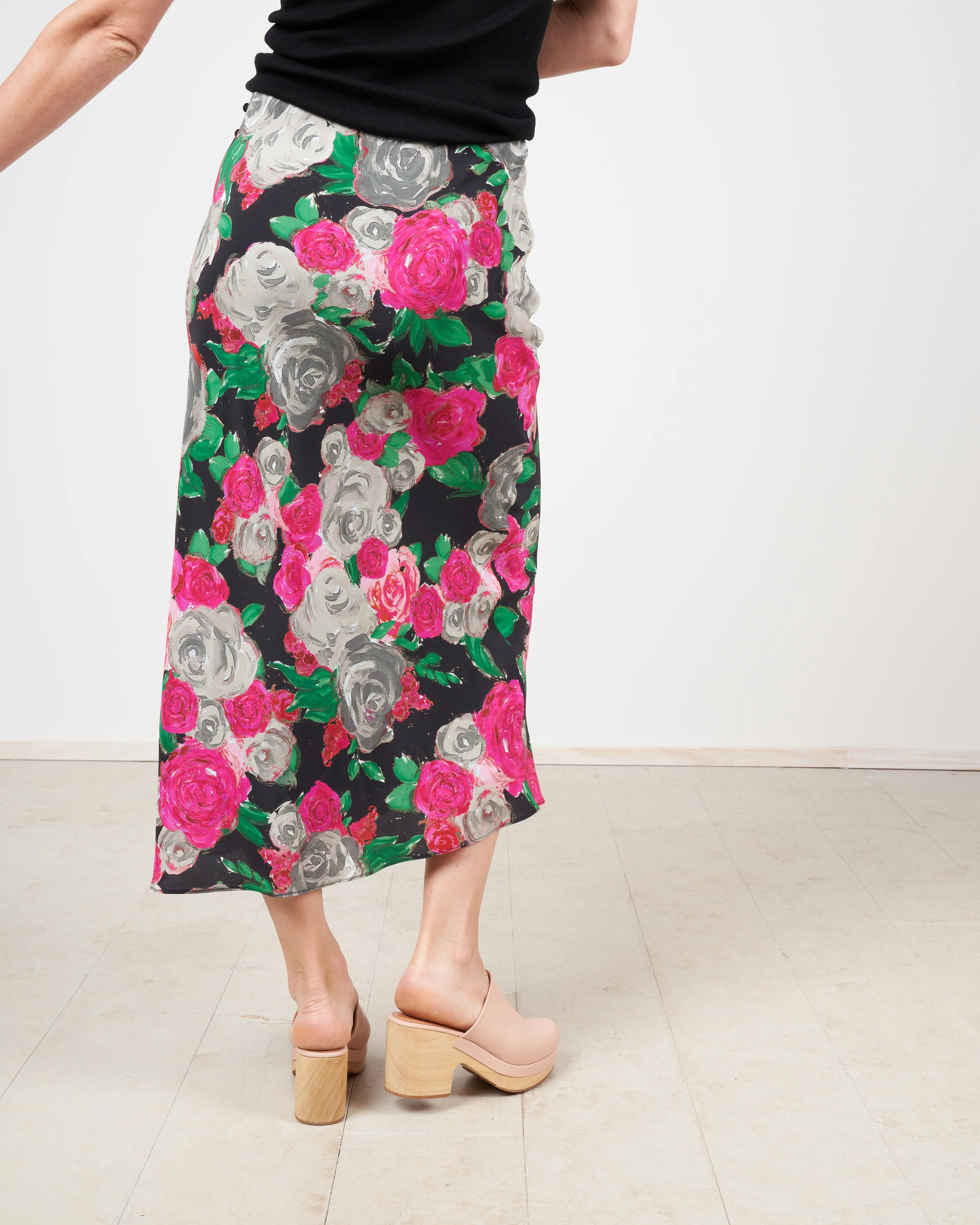 glass skirt - black multi - Image 5