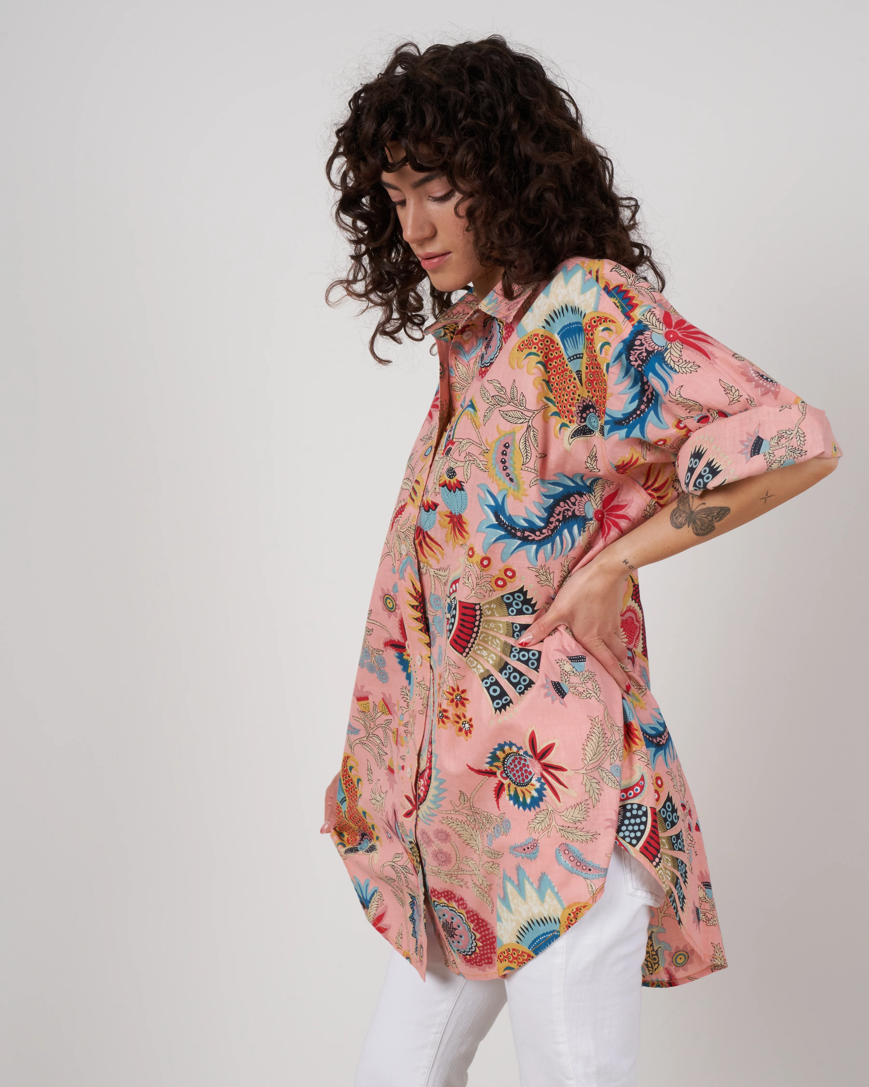 isa shirt - peach - Image 2