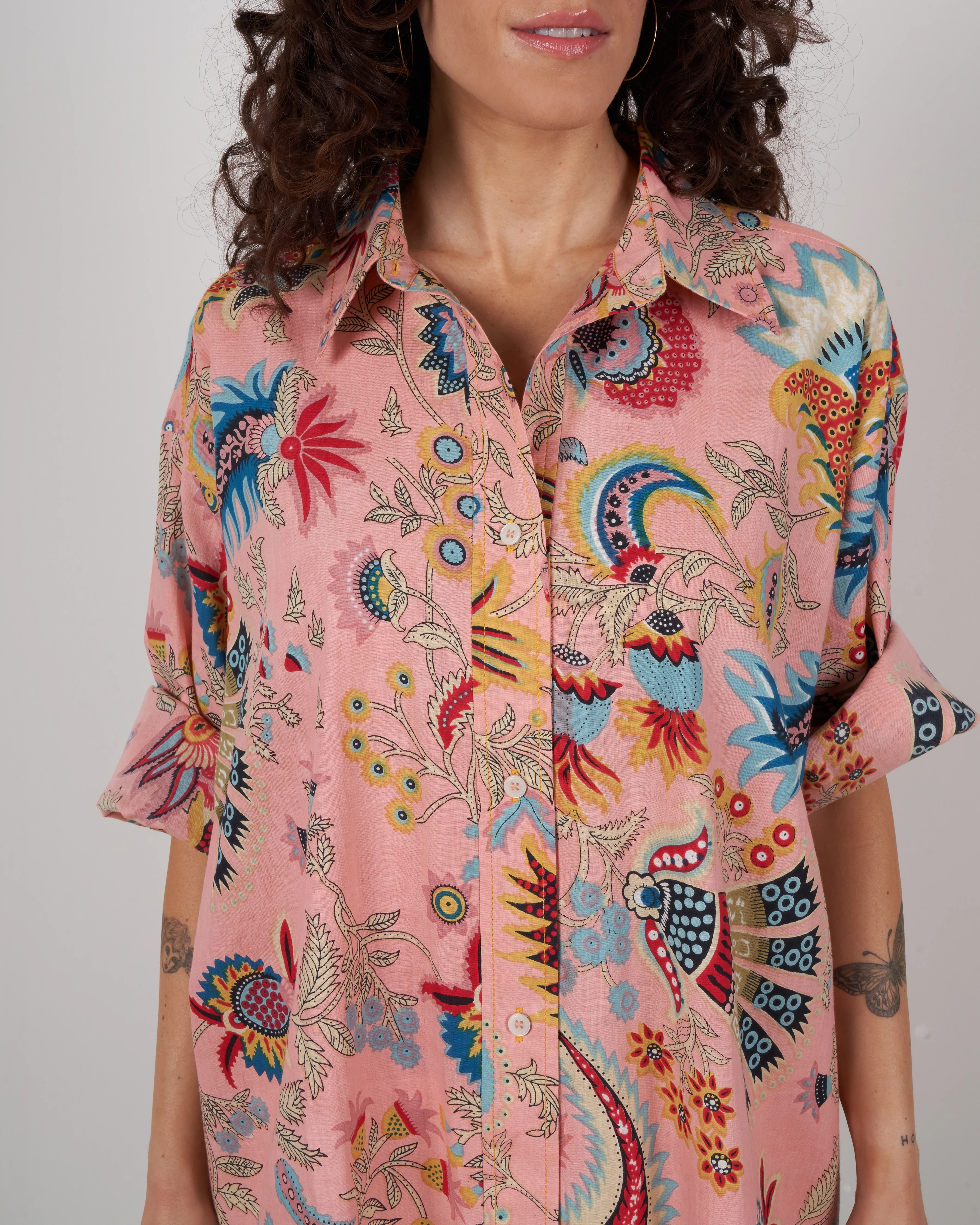 isa shirt - peach - Image 4
