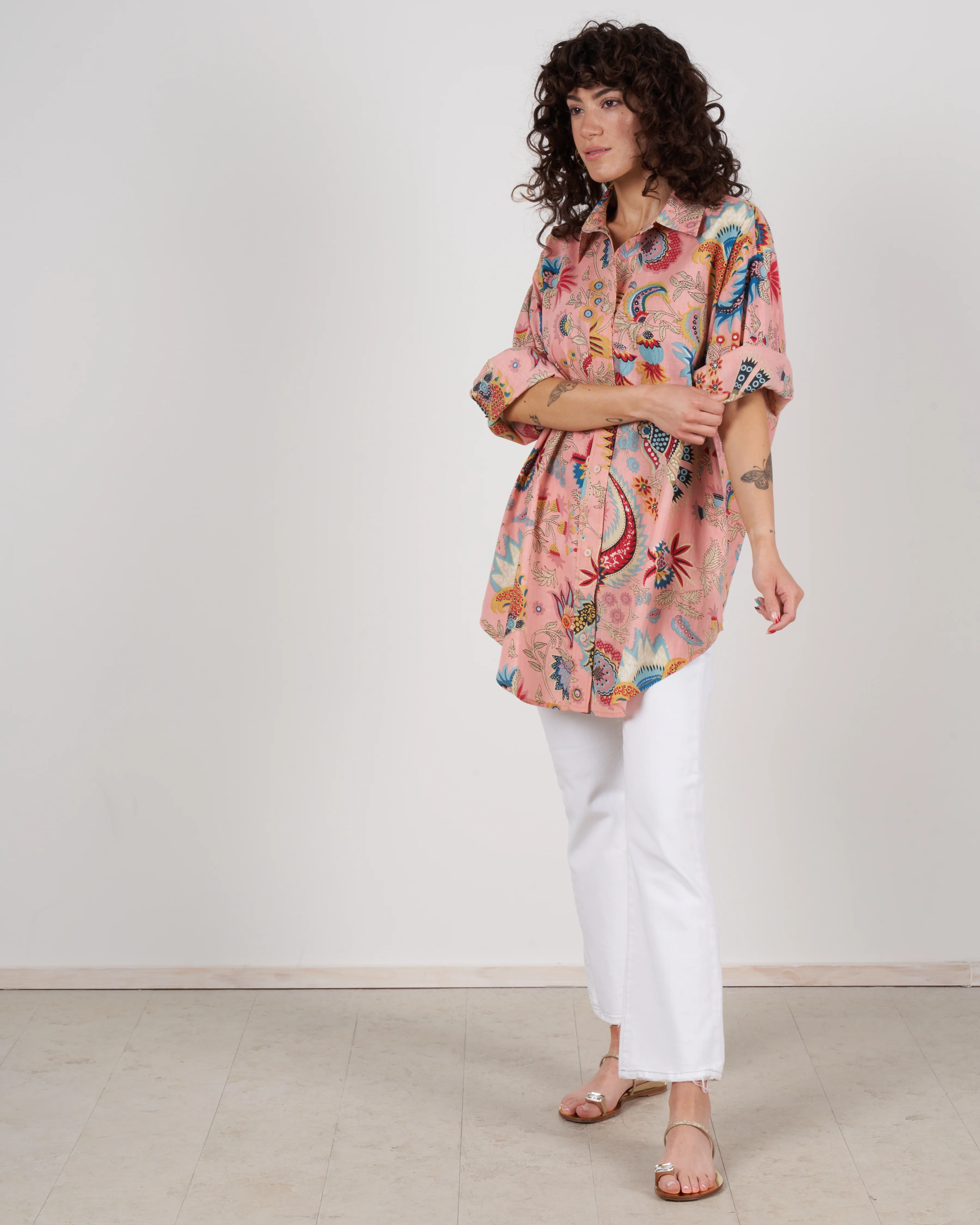 isa shirt - peach - Image 5