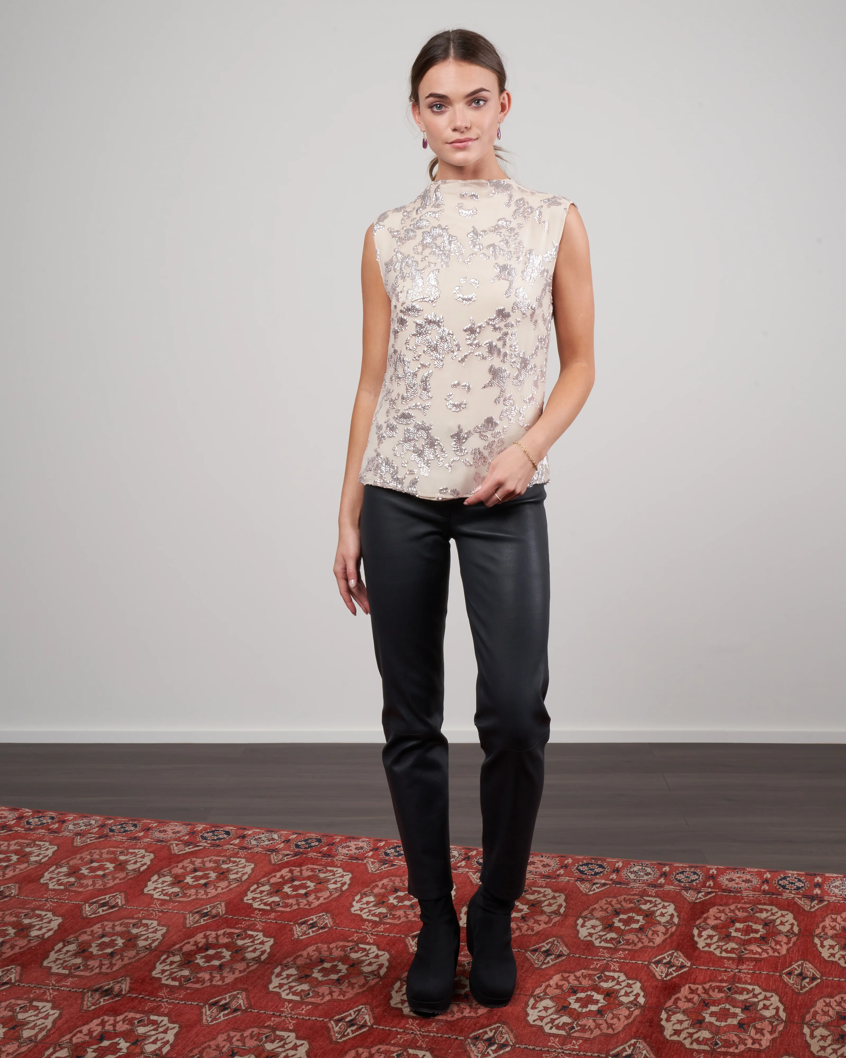 kaoma top - silver-blush - Image 2