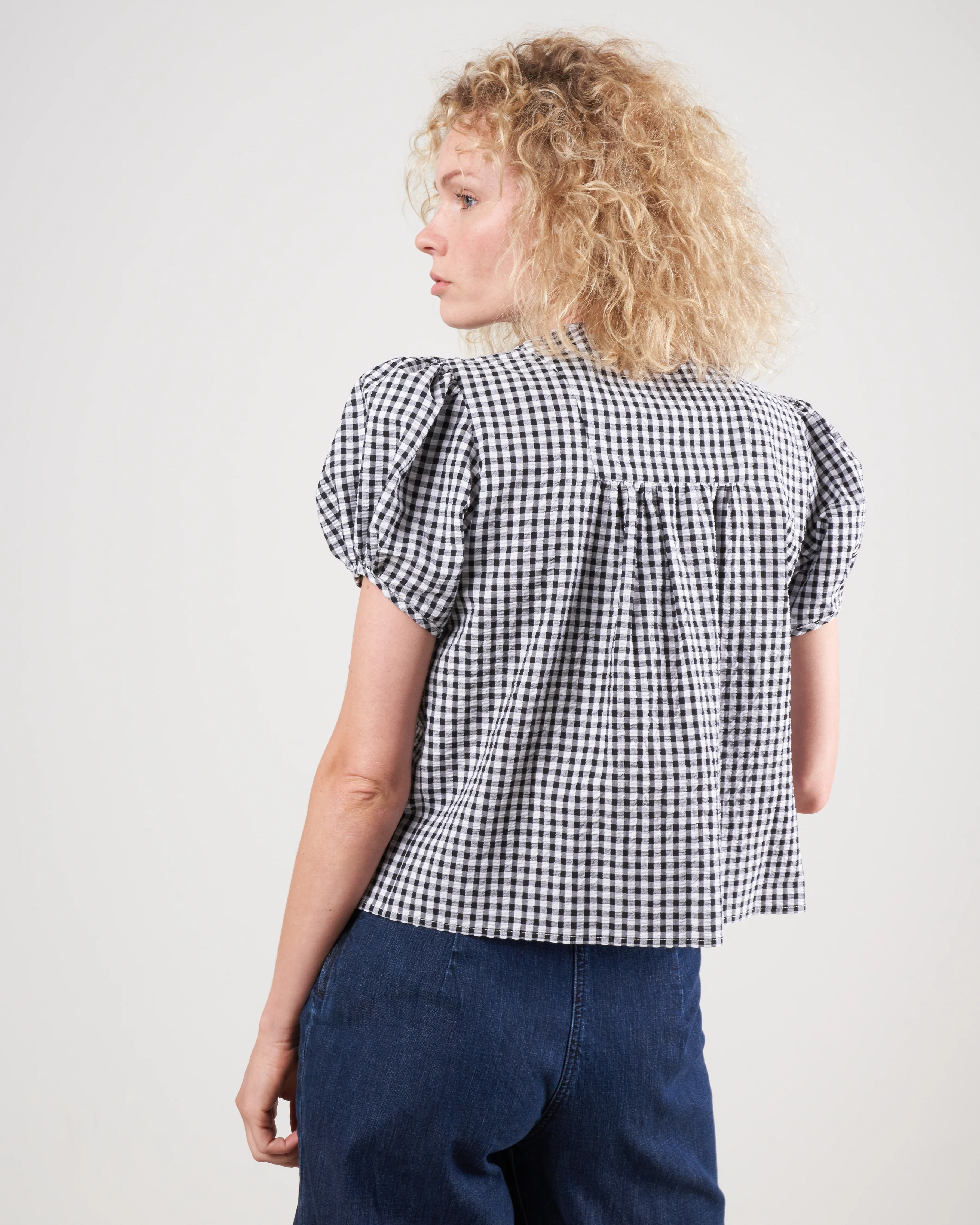 letta gingham top - Image 3