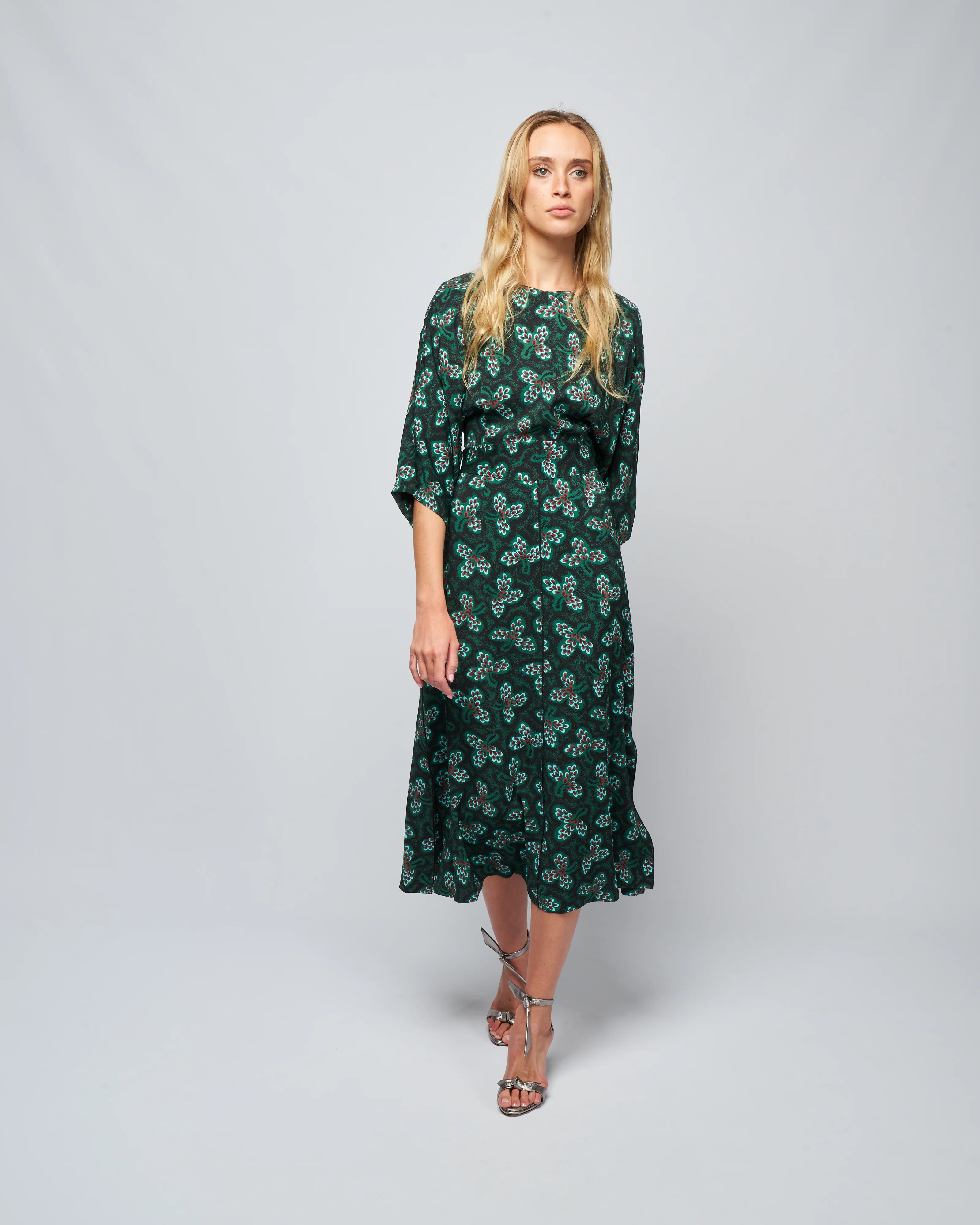 lyss dress - dark green - Image 2