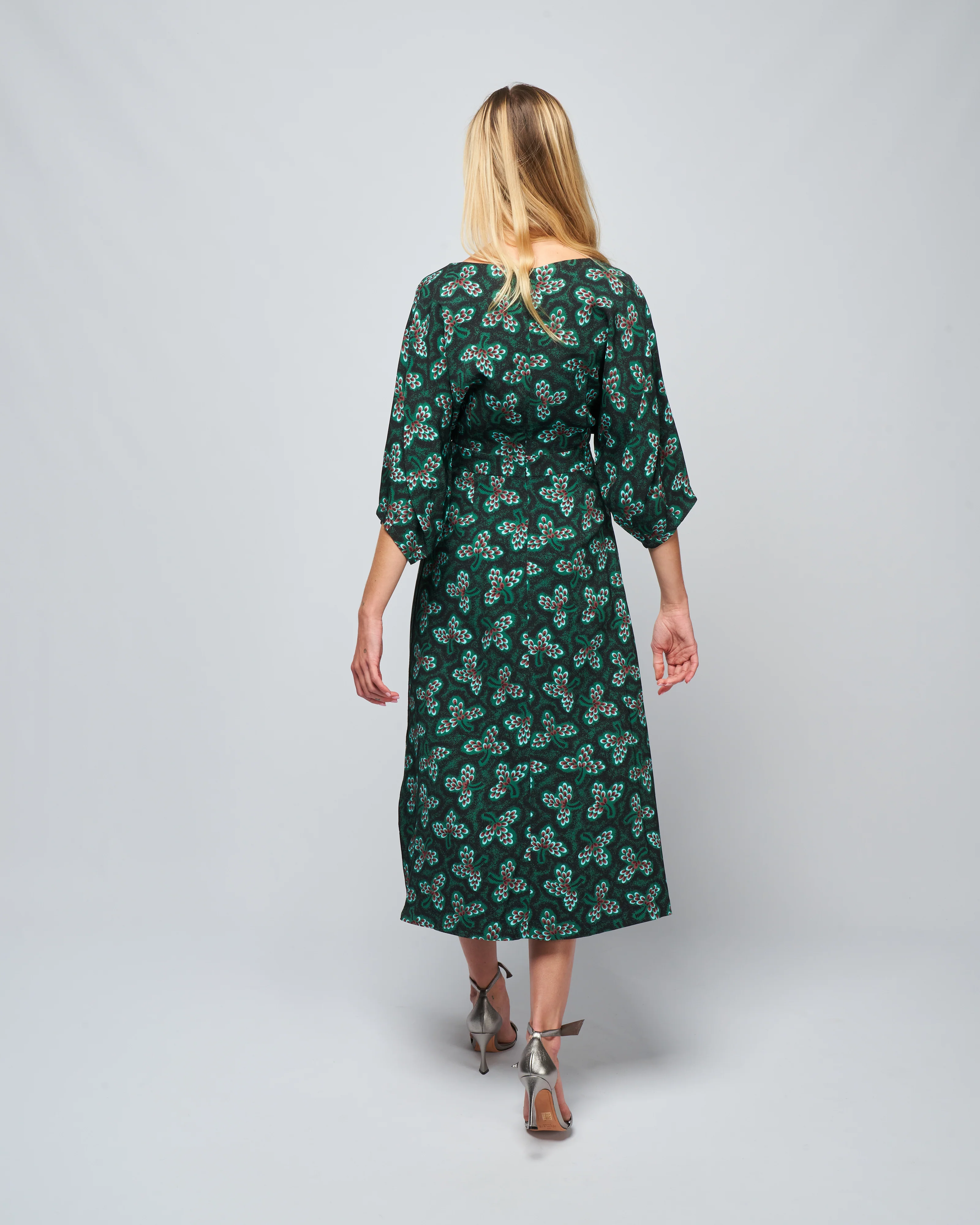 lyss dress - dark green - Image 4