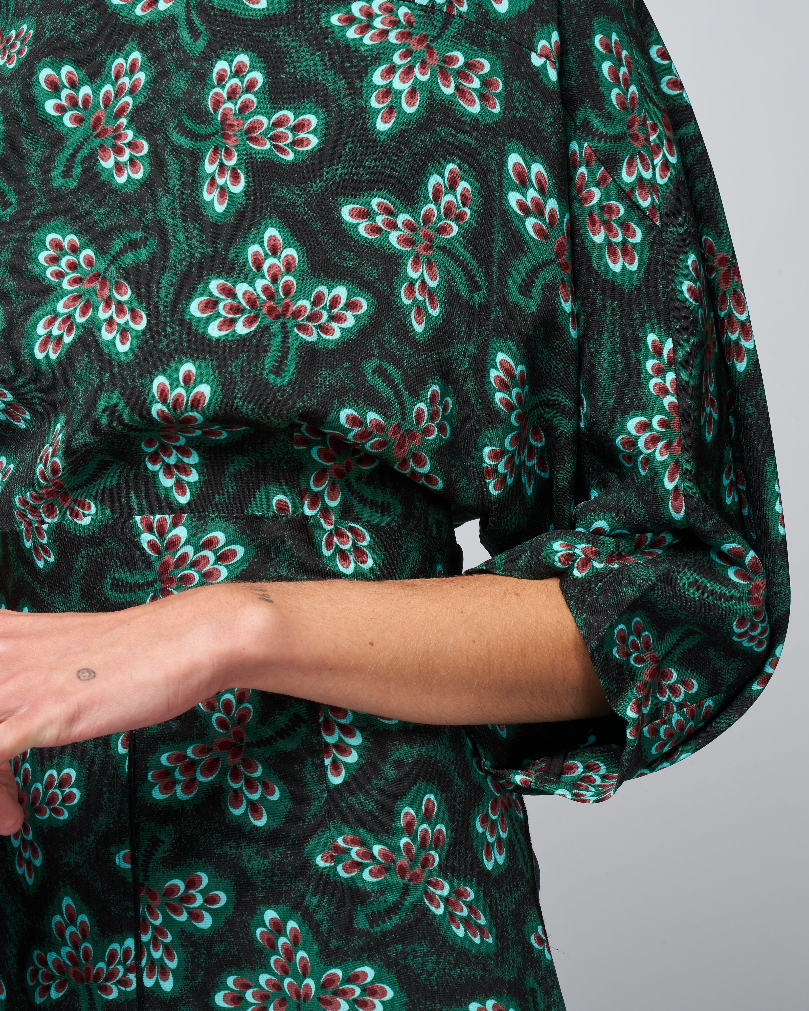 lyss dress - dark green - Image 5