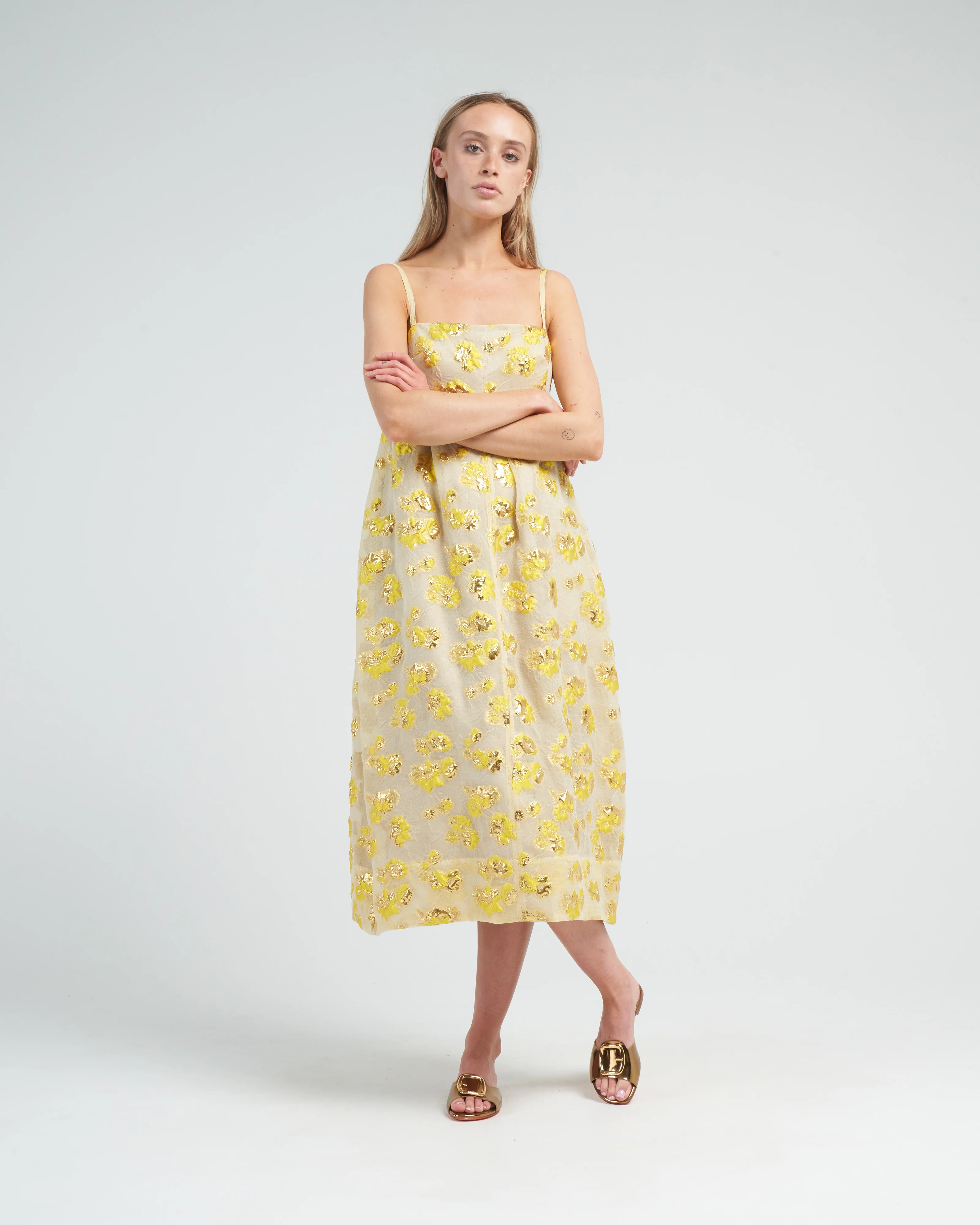 manina dress - citron