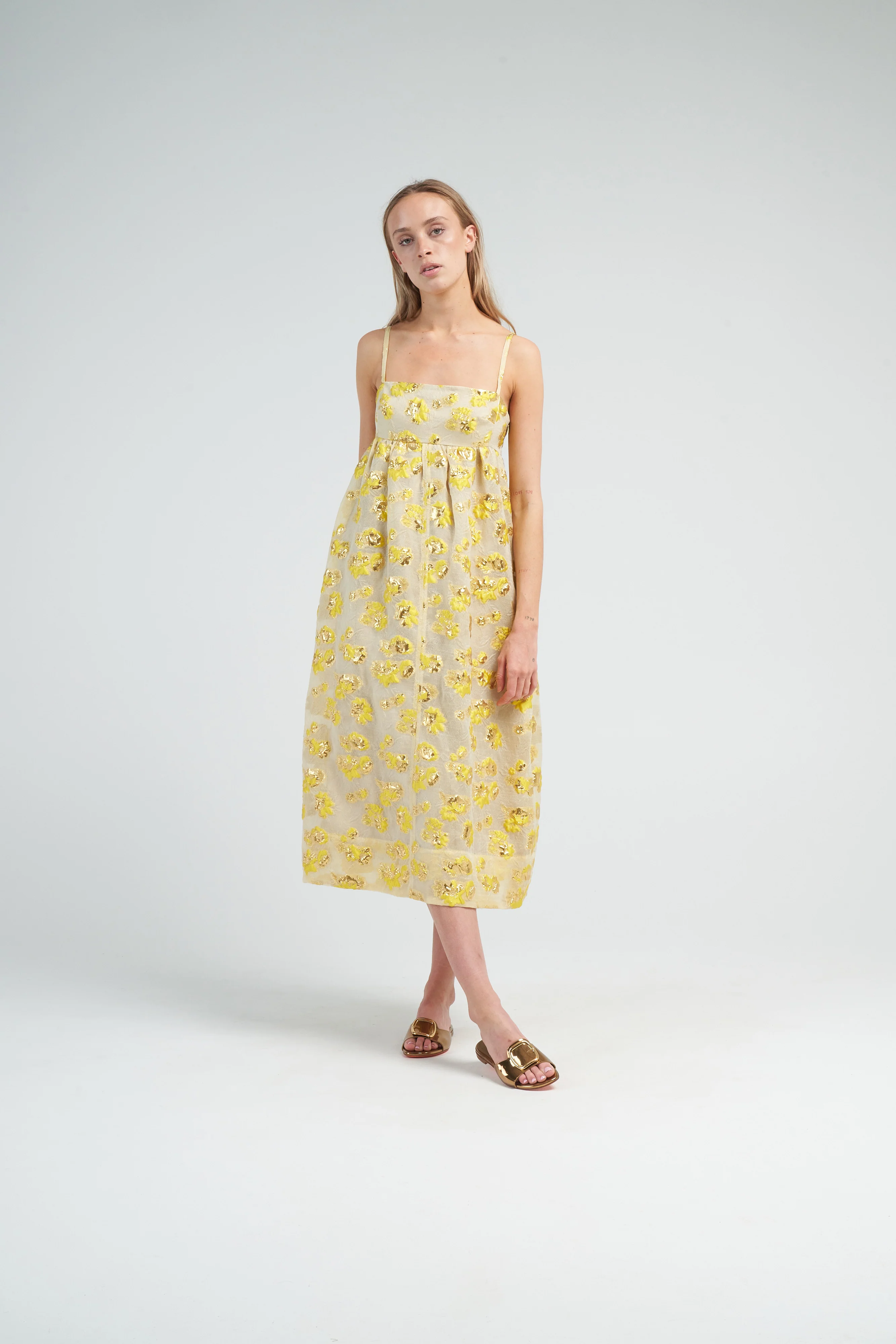 manina dress - citron - Image 2