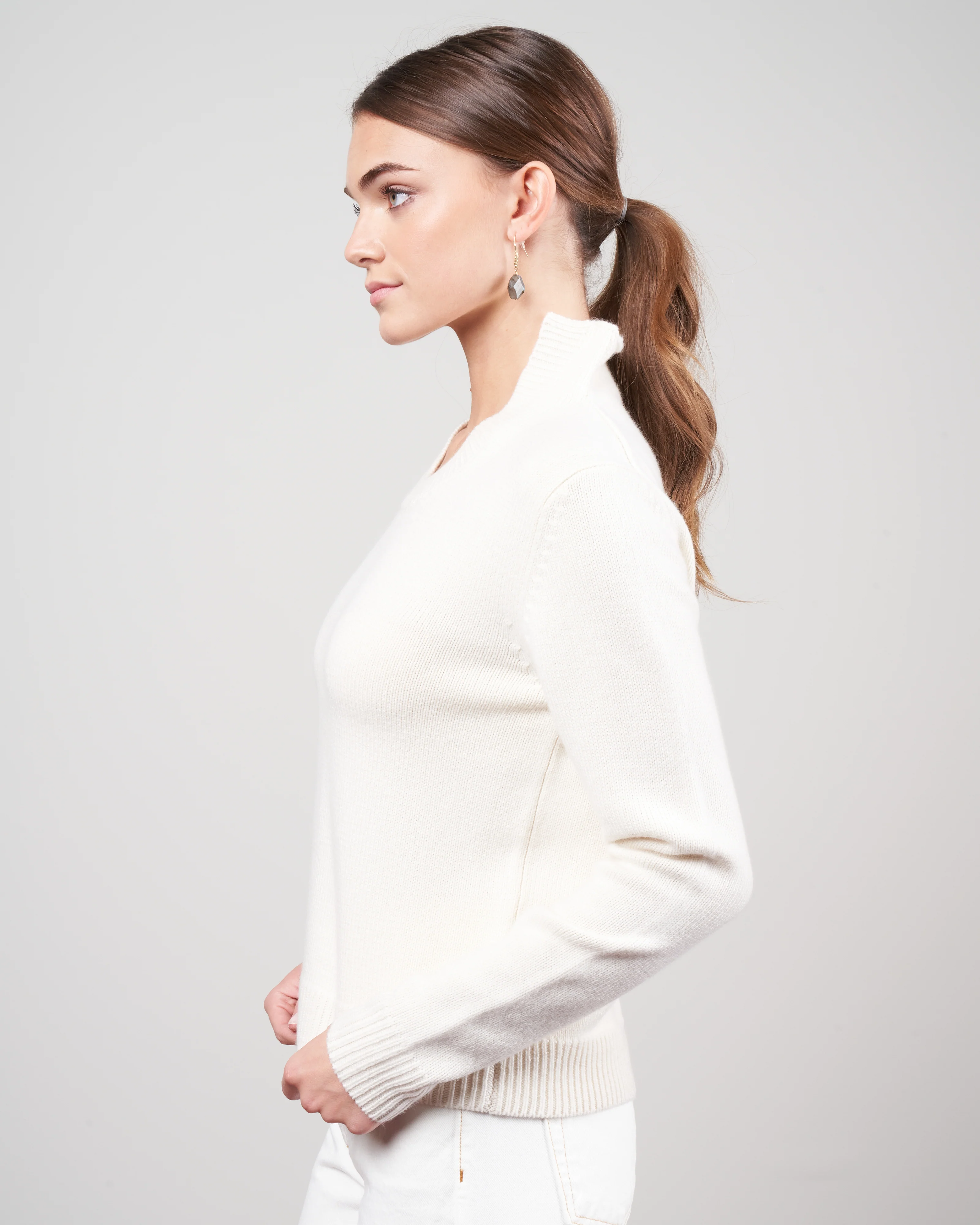 marcario sweater - ivory - Image 3